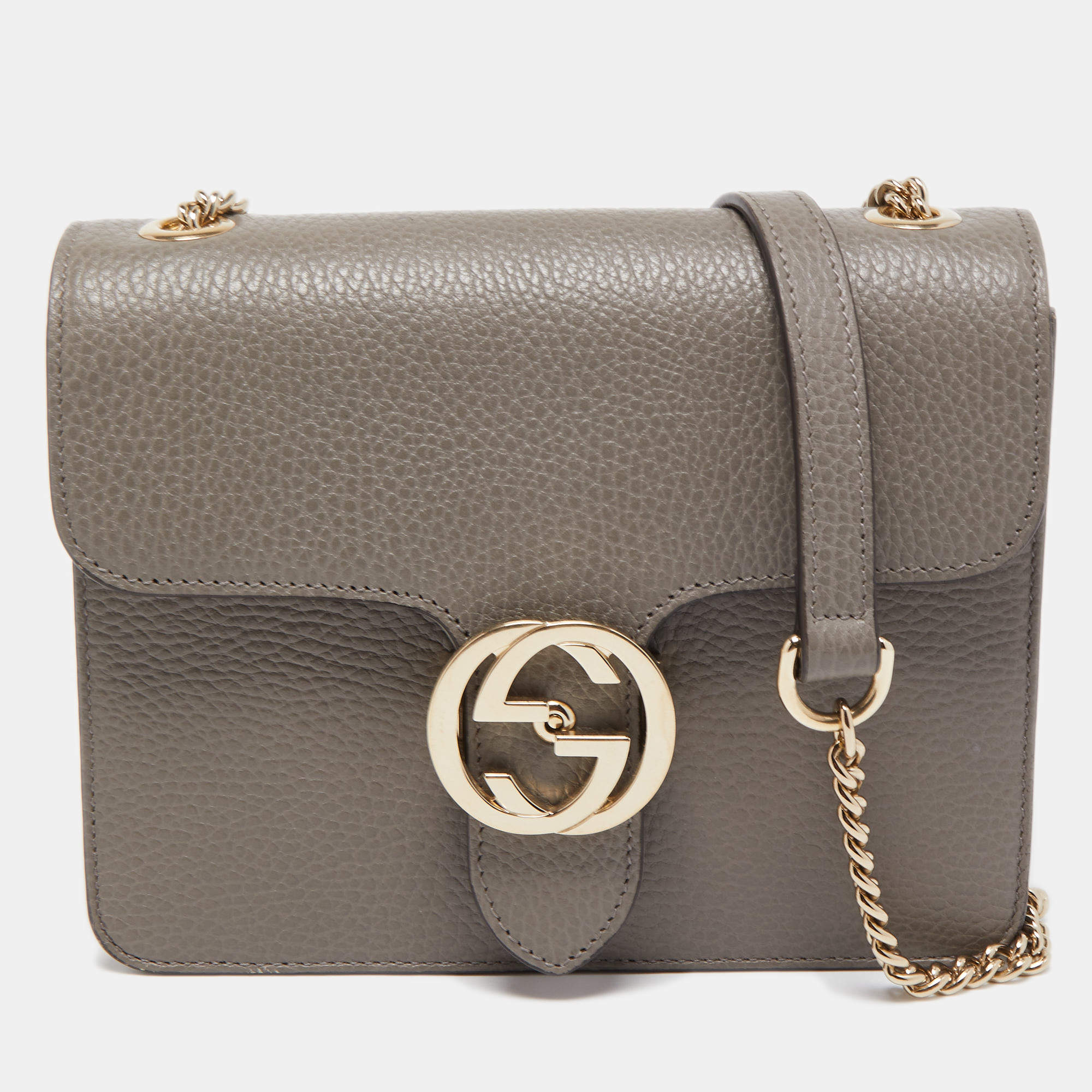Gucci Dollar Interlocking Shoulder Bag Review 