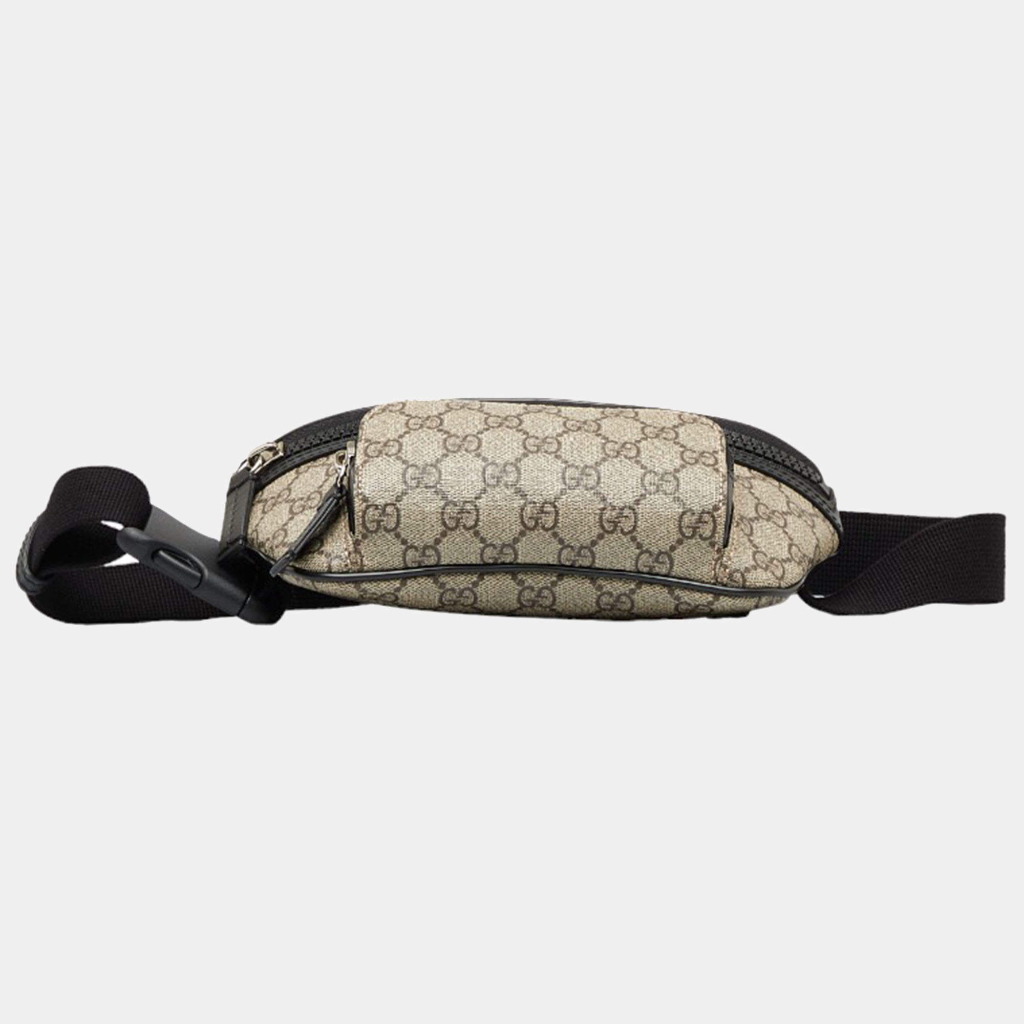 Gucci GG Supreme Eden Belt Bag - Brown Waist Bags, Bags