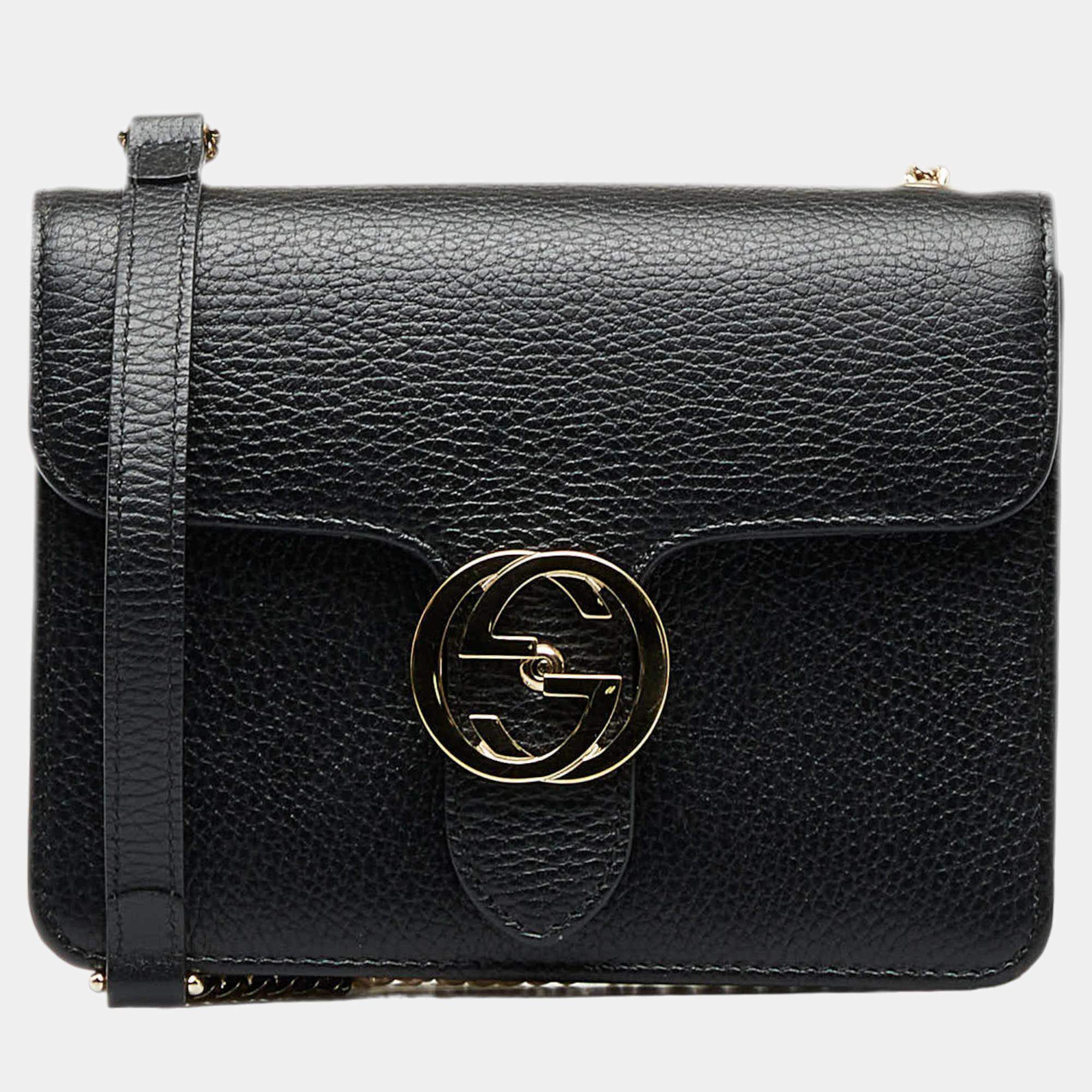 Gucci Small Dollar Interlocking G White