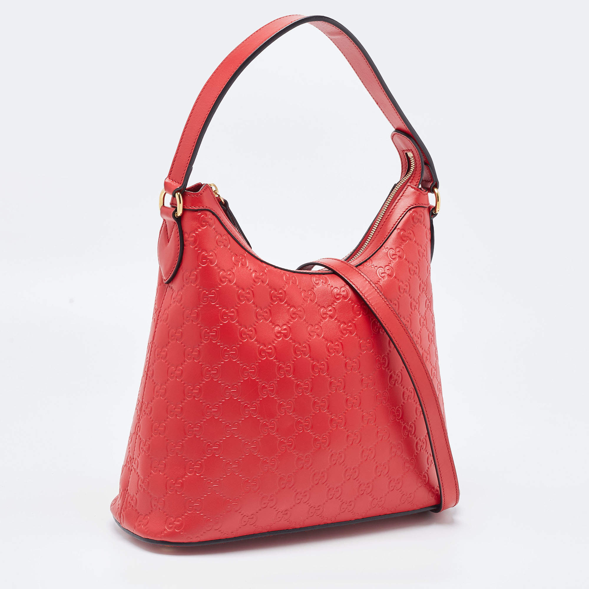 Gucci linea a large shop guccissima leather hobo bag