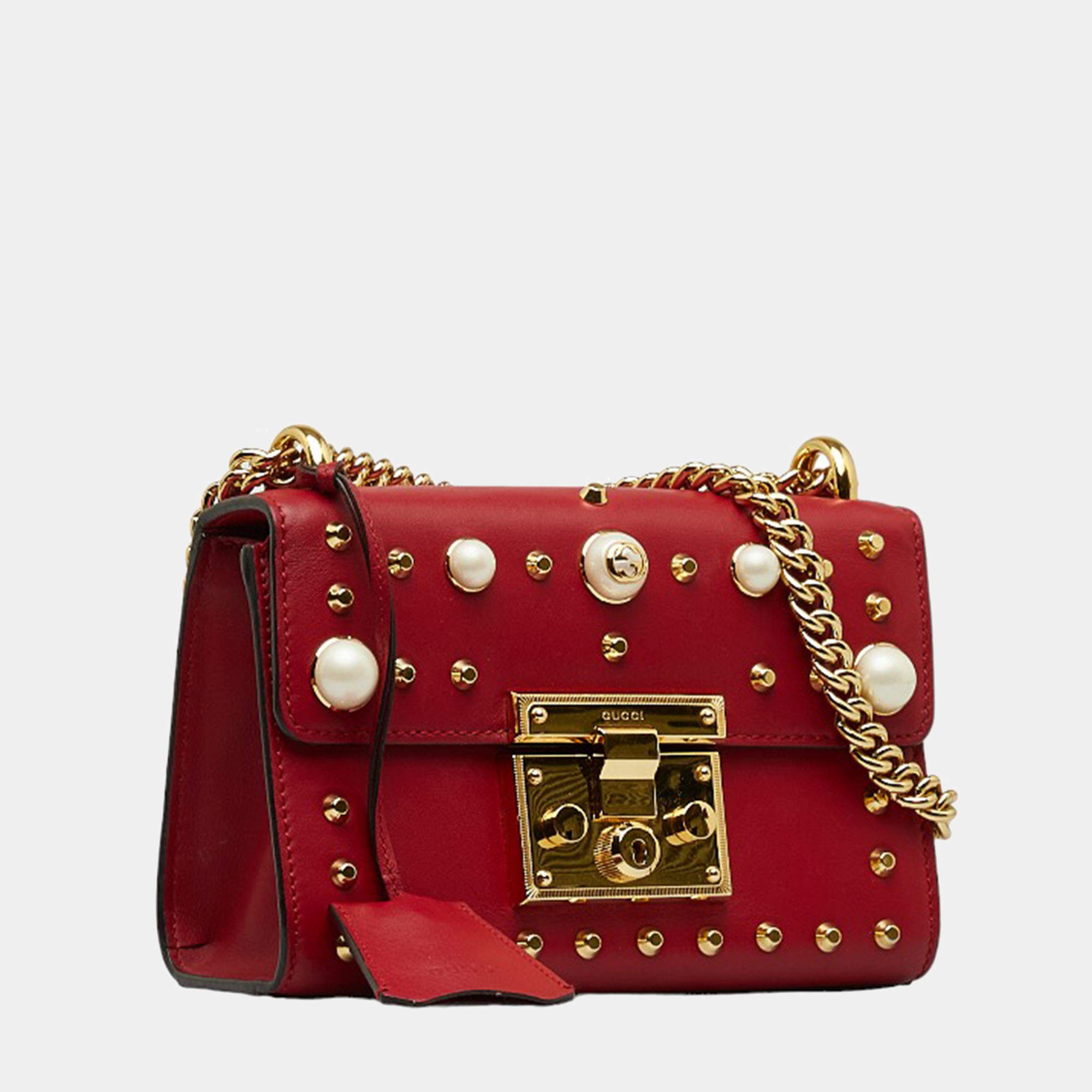 Gucci cheap padlock red