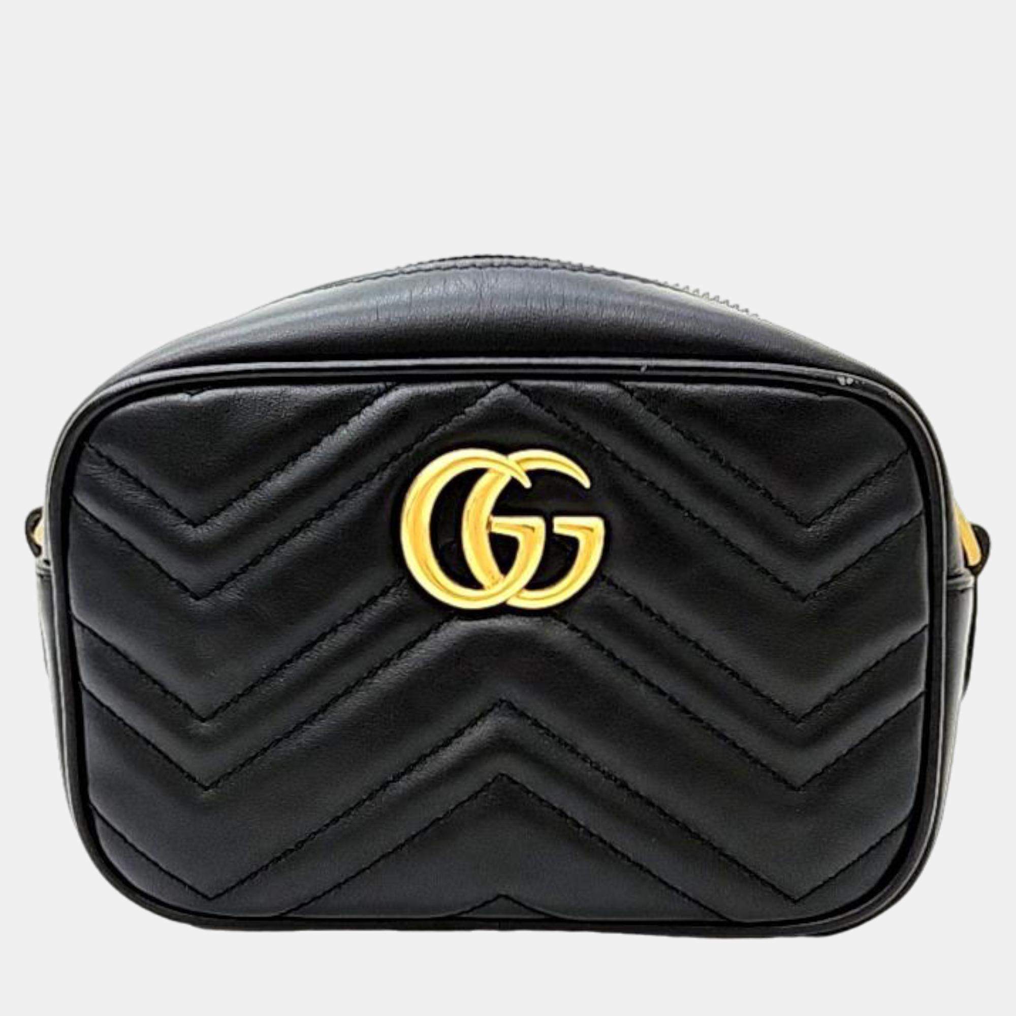 Gucci Marmont Matelasse Mini Cross Bag 448065 Gucci TLC