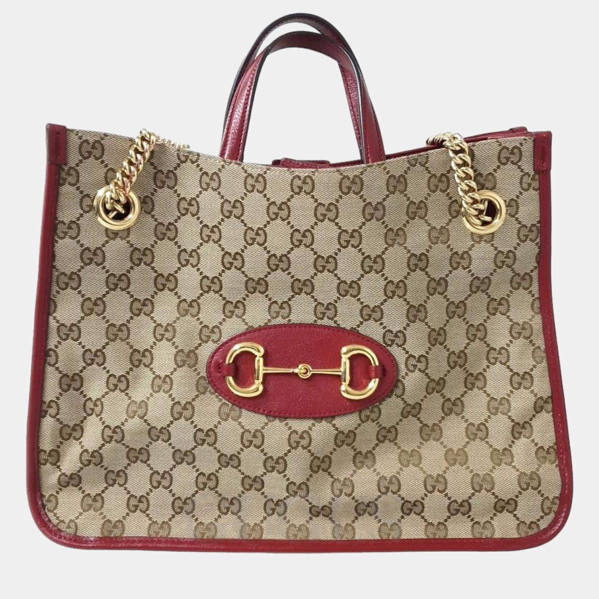 Gucci horsebit tote best sale