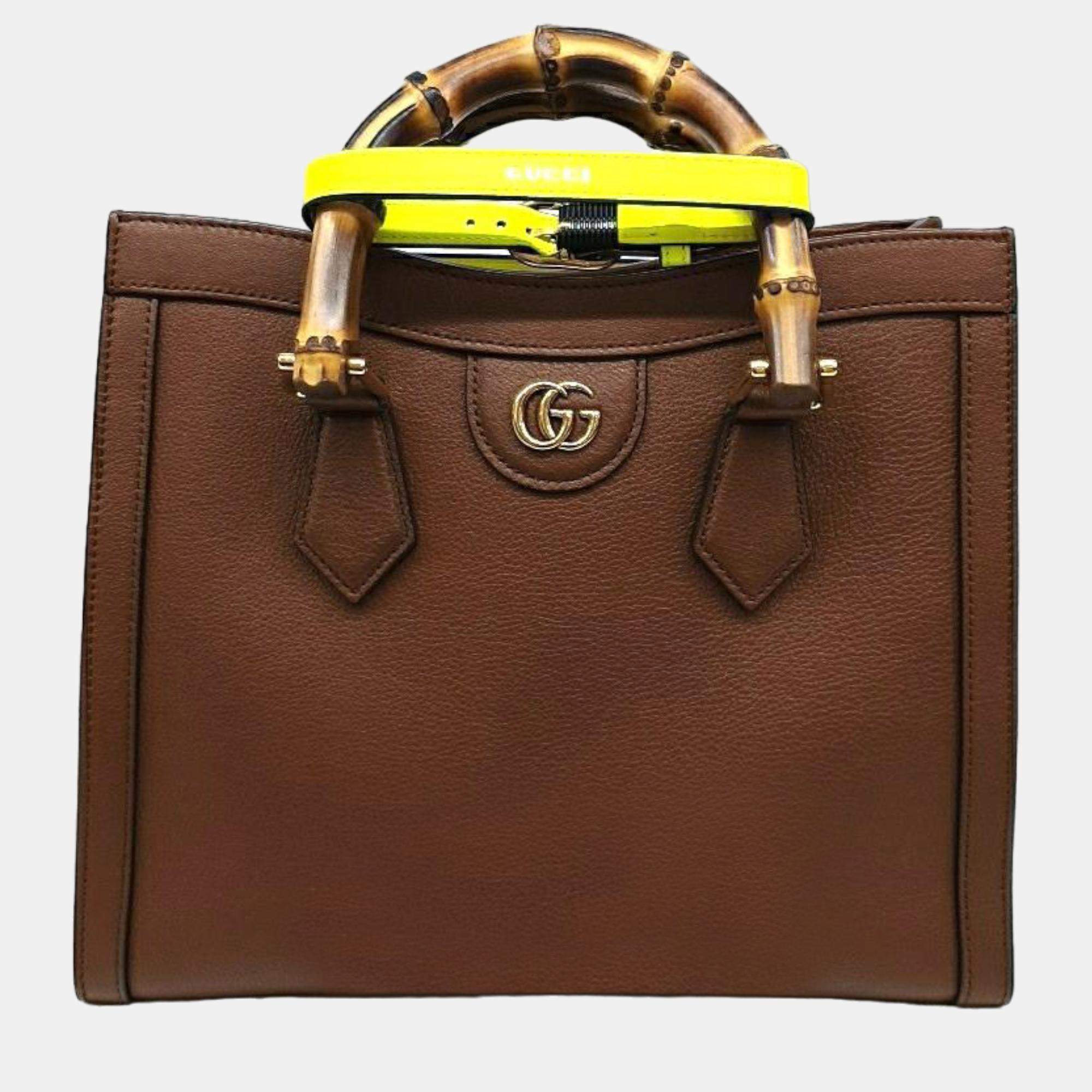 مملوكة مسبقًا Gucci Diana Bamboo Tote Bag Small (660195)
