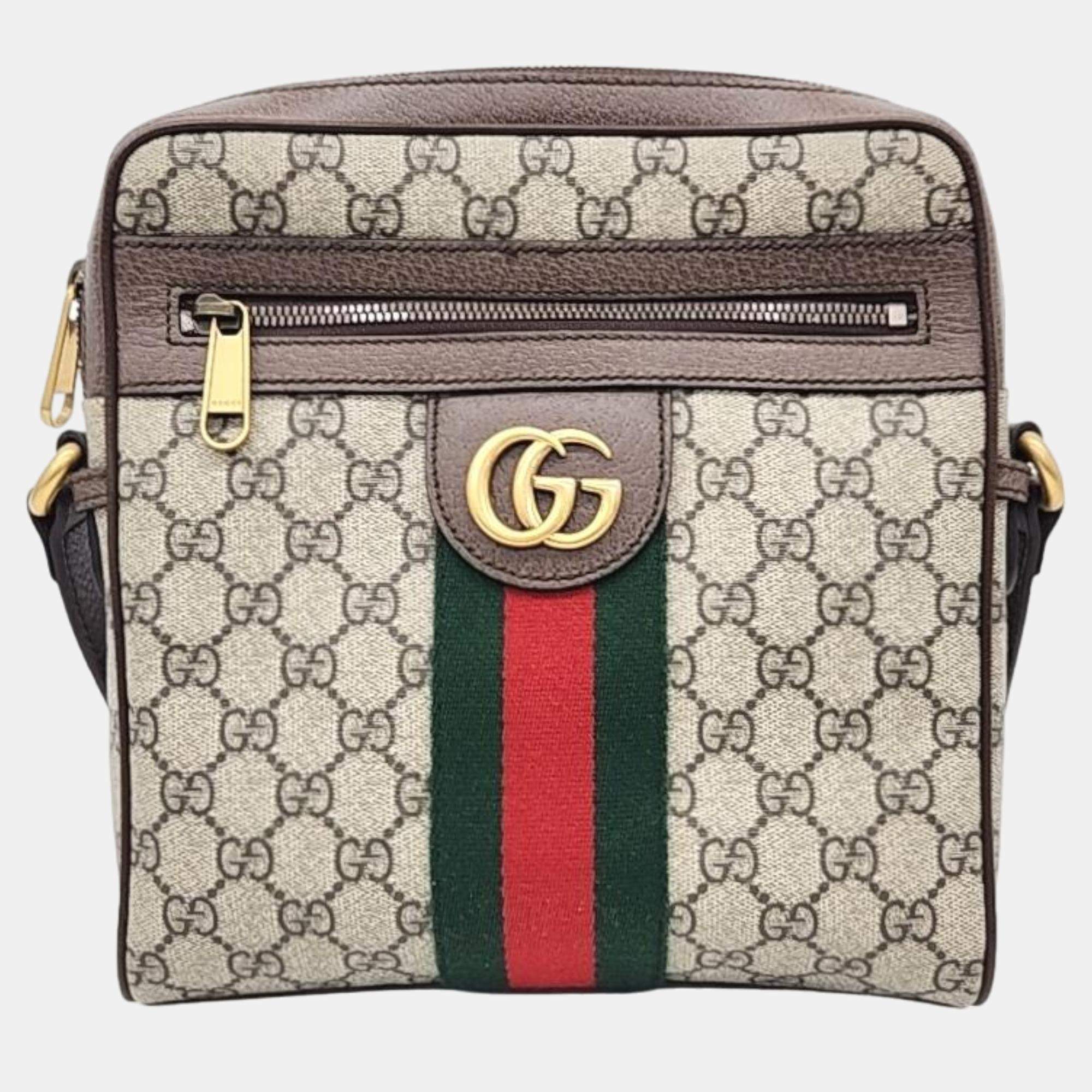 Gucci GG Canvas Ophidia Small Messenger Bag