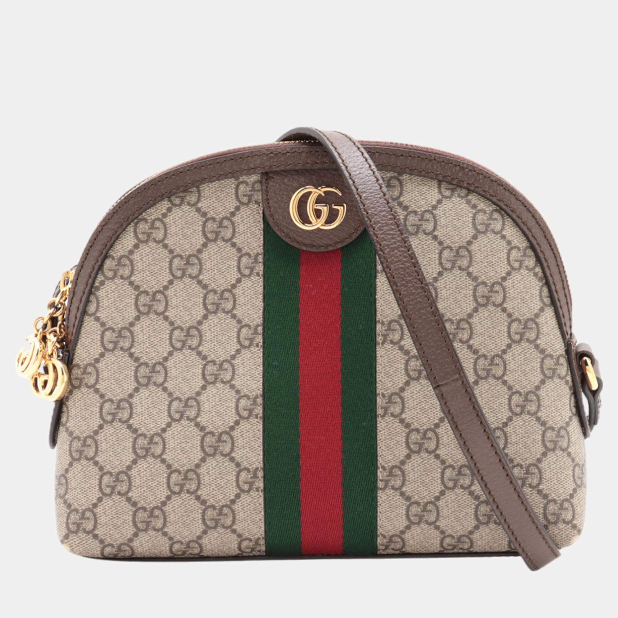 Gucci Brown Ophidia GG shoulder bag Gucci TLC