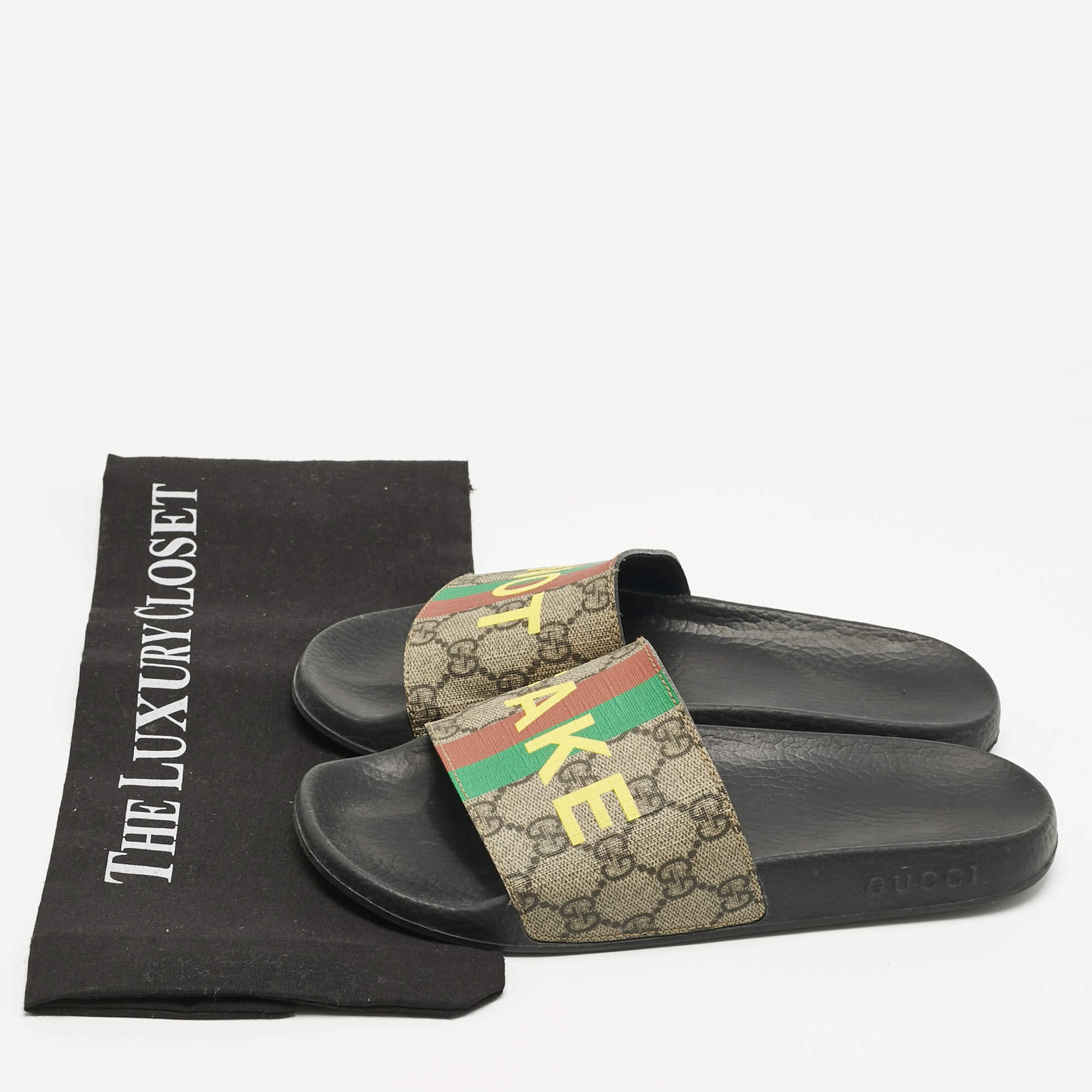 Brand Gucci Used Gucci Slides Used Gucci Slides GUCCI Pursuit