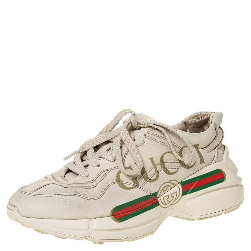 gucci rhyton vintage trainer sneaker
