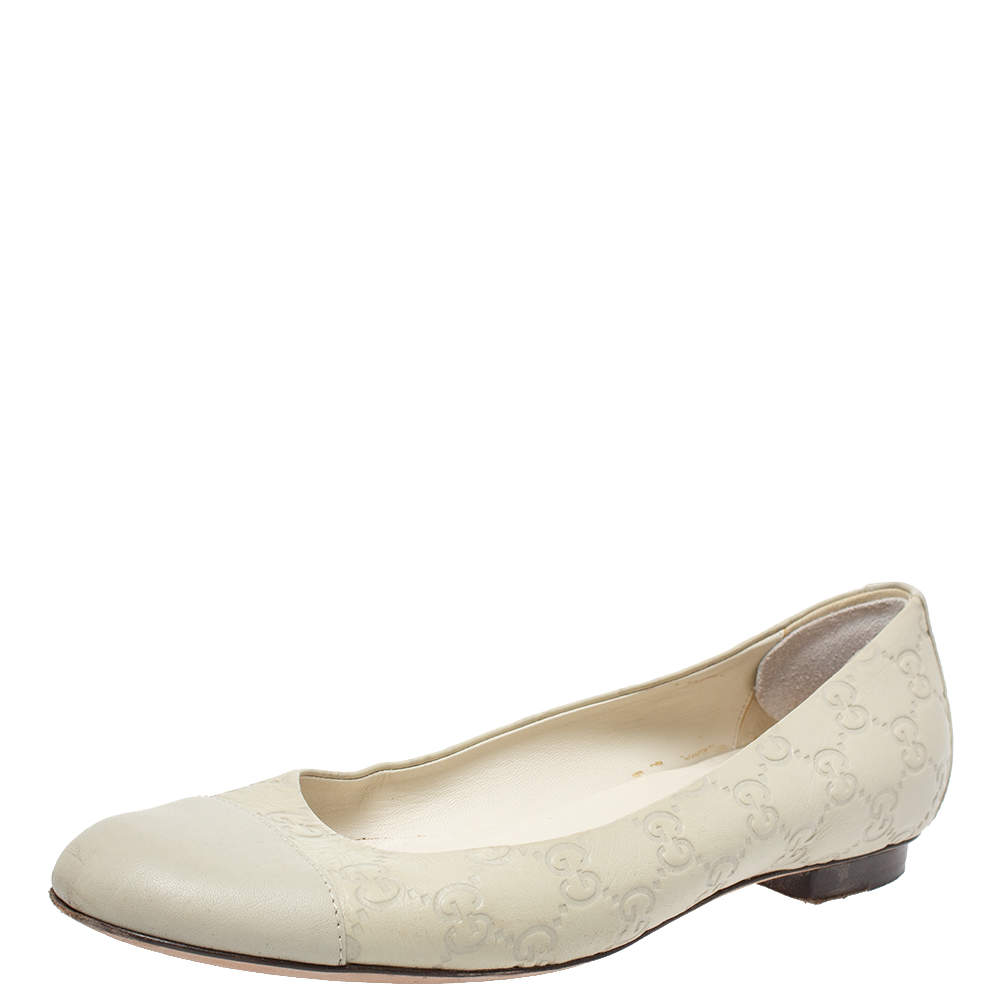 gucci ivory shoes