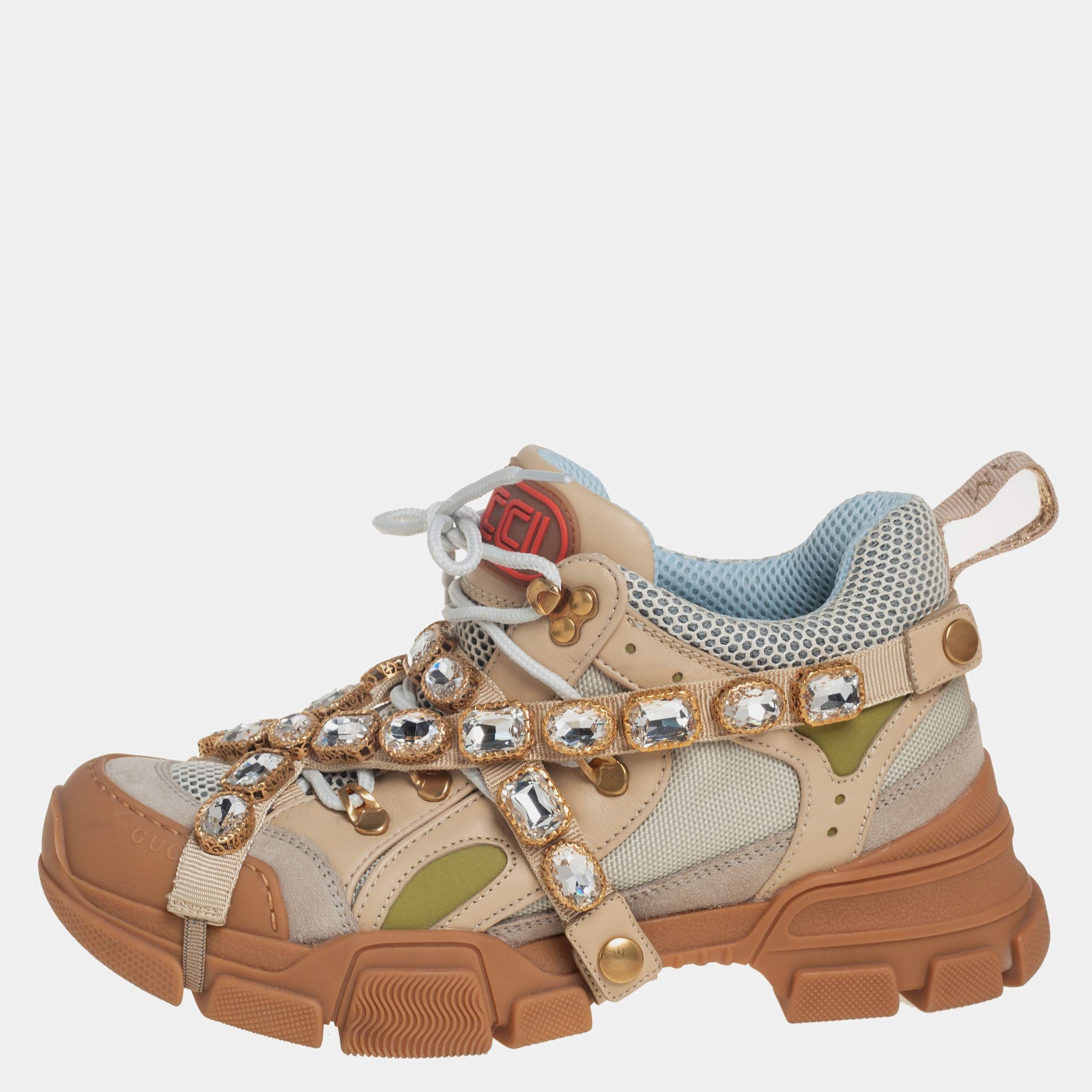 Gucci hot sale flashtrek women's