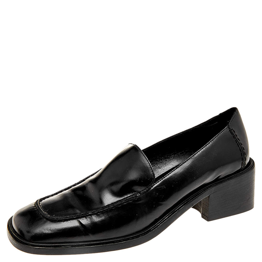 美品】GUCCI ブラック ローファーミュール Size: 8