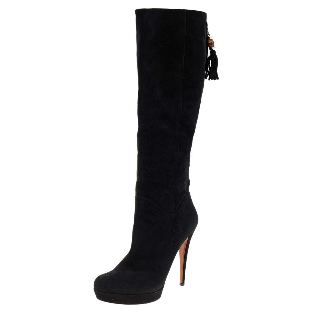 gucci platform boots