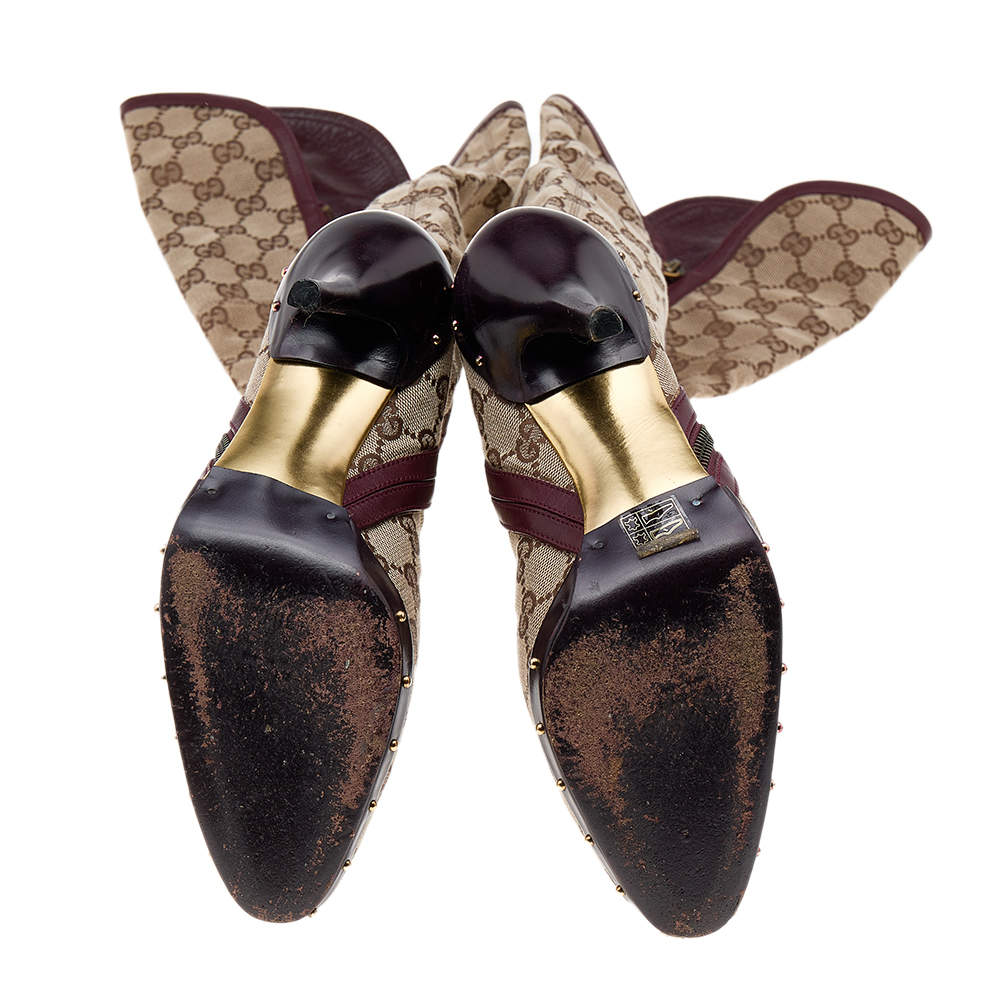 Gucci, Shoes, Gucci Thigh High Boots Rare 38