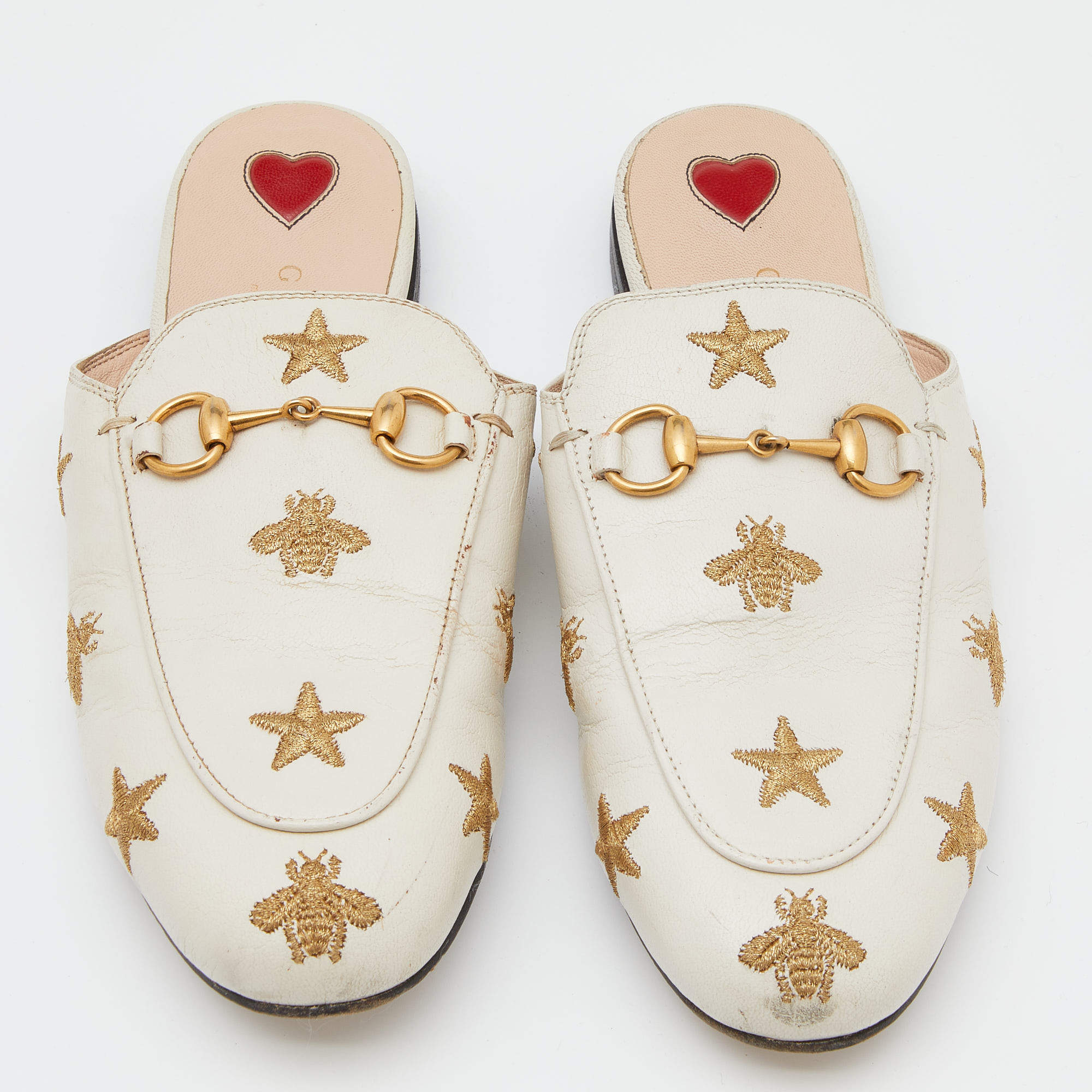 Gucci star outlet mules