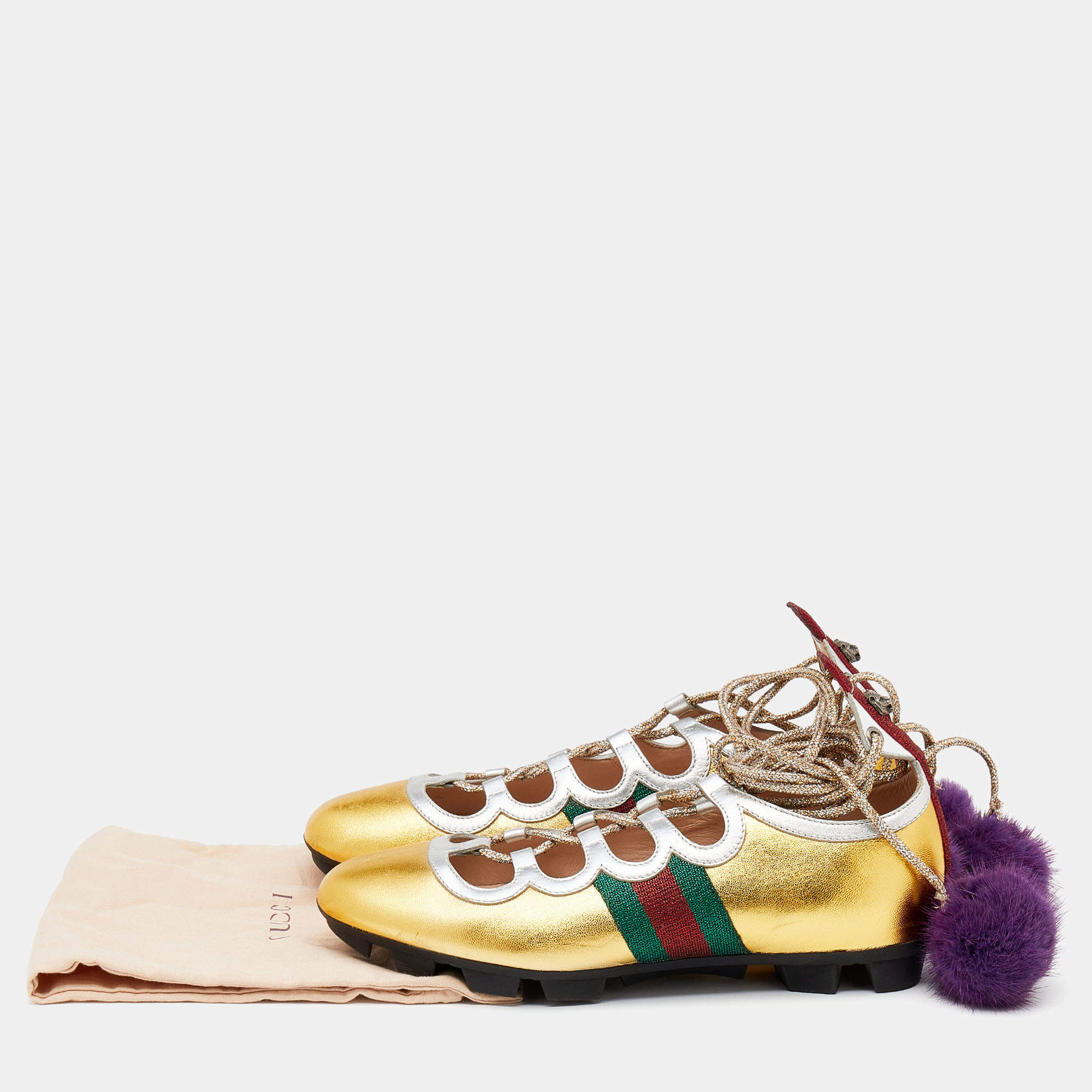 Gucci Titan Animalier Leather Cleats - Sneakers, Shoes