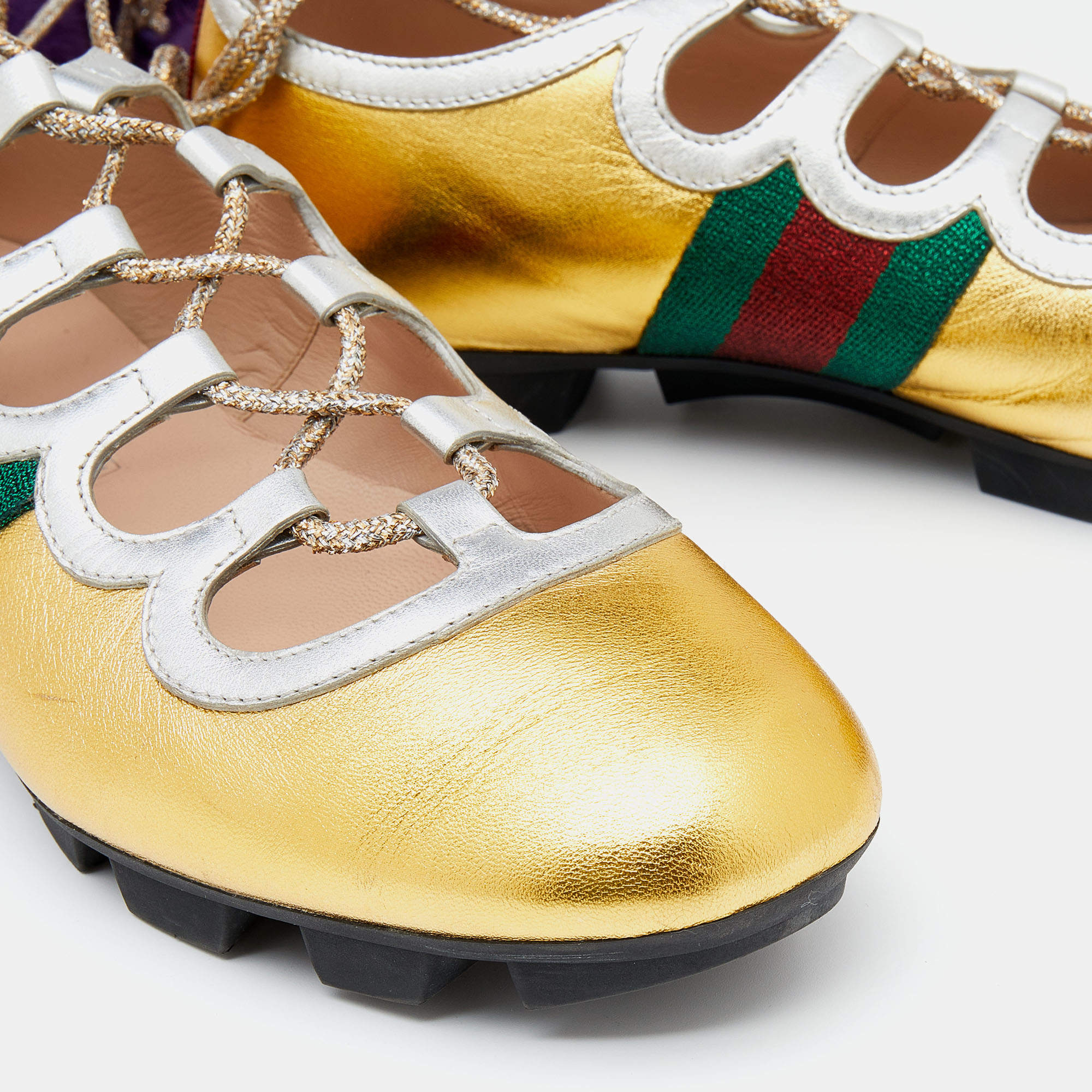 Gucci Titan Animalier Leather Cleats - Sneakers, Shoes