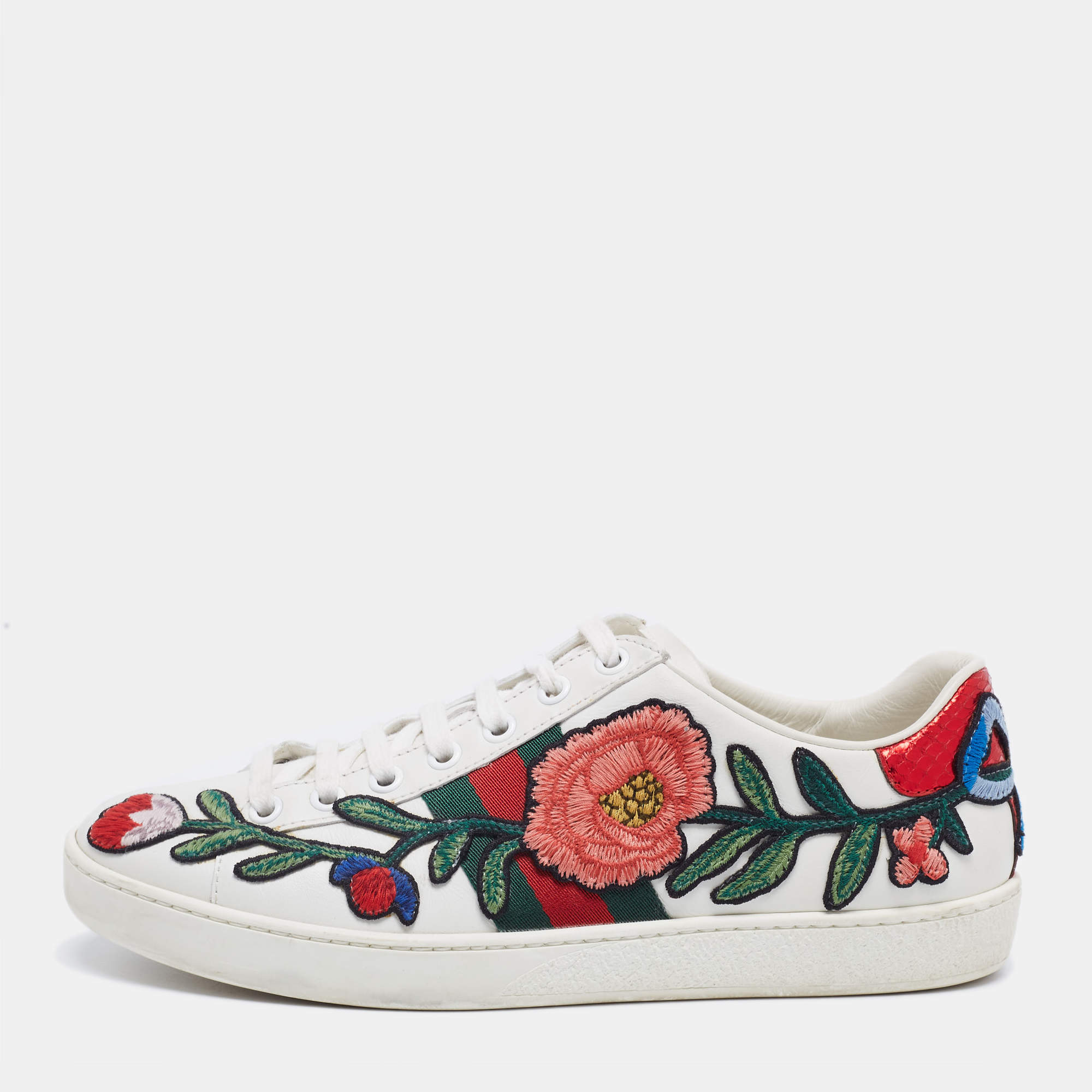 グッチスニーカー37 Brandol / GUCCI グッチ スニーカー Ace エース エンブロイ