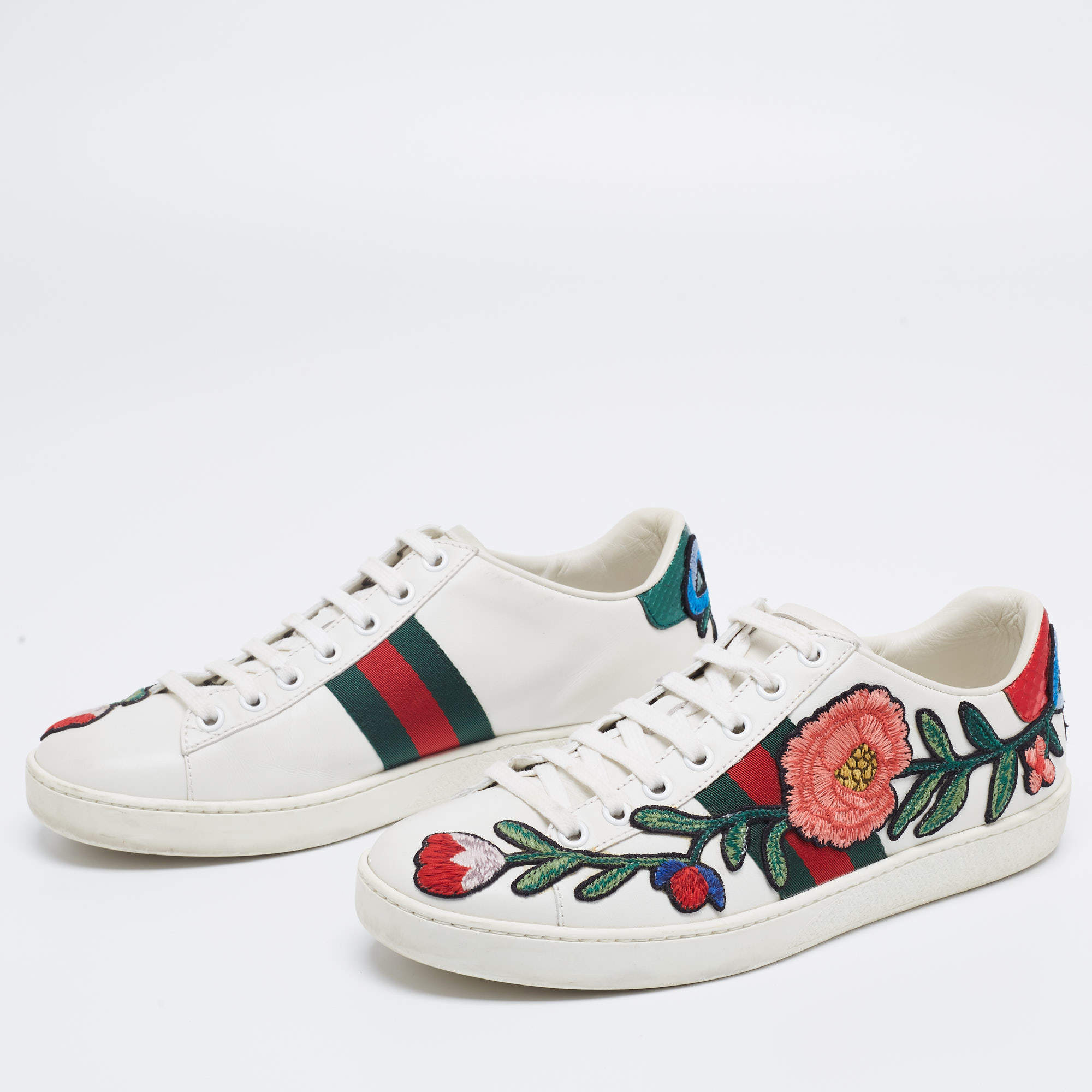 Gucci ace sales embroidered sneaker women's