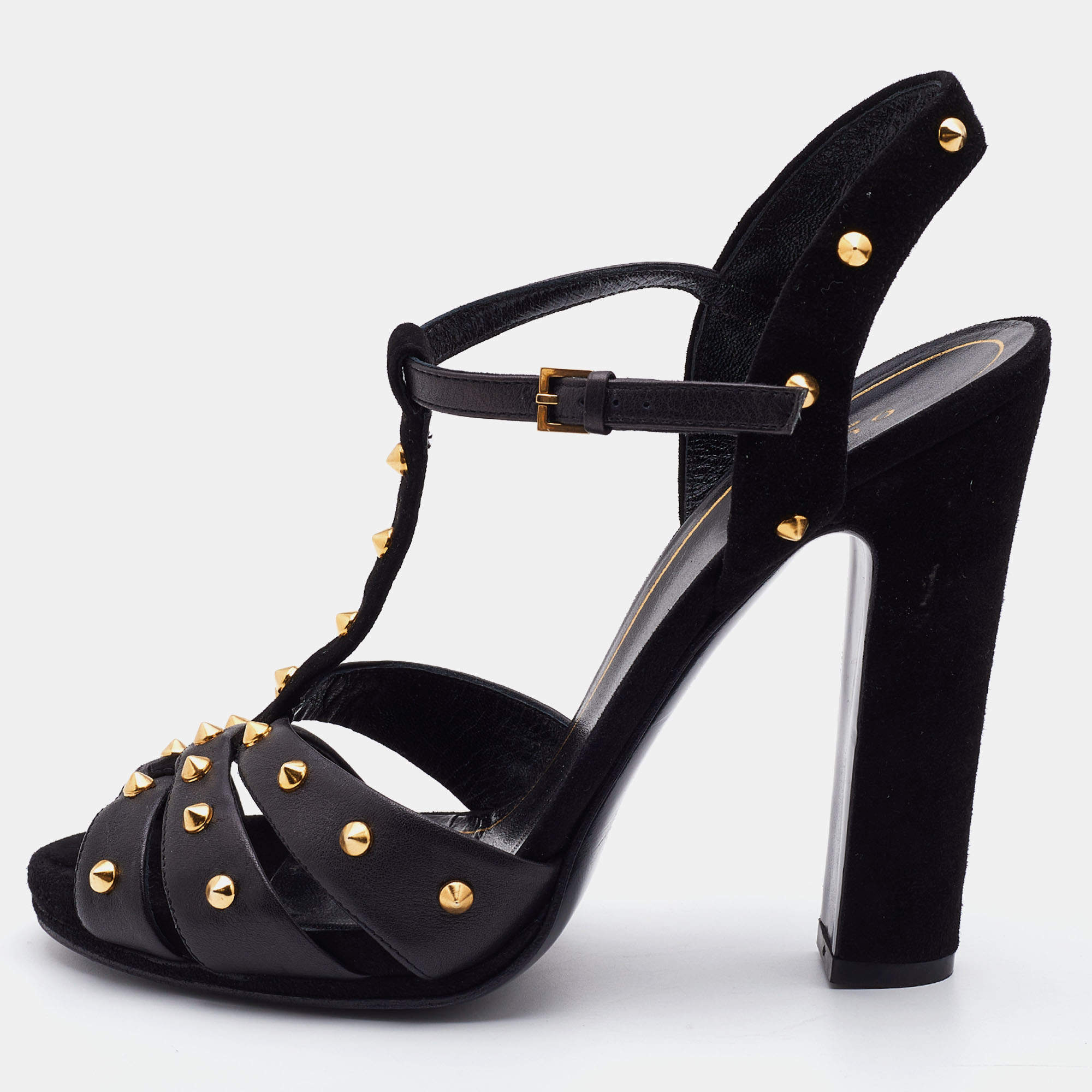 Gucci cheap studded sandals