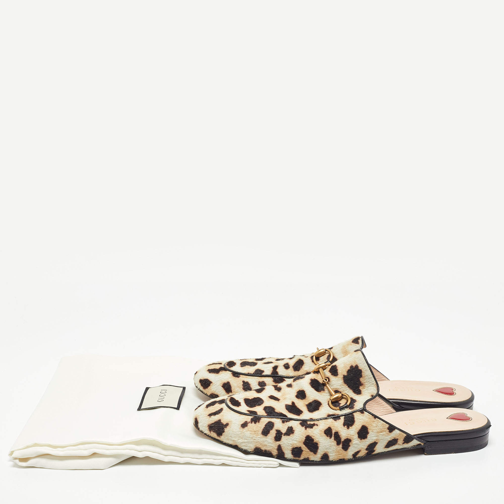 Leopard gucci slides online