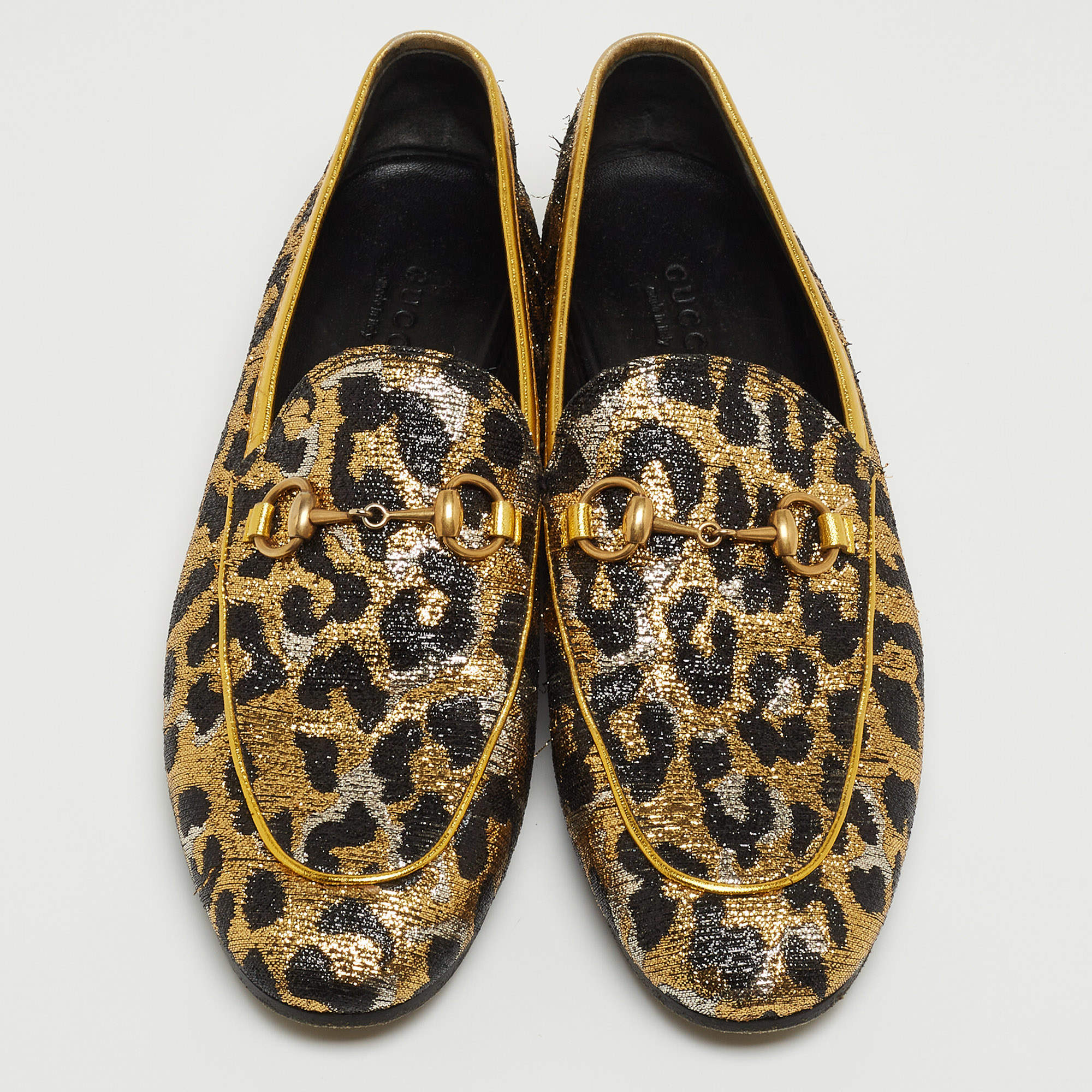 Gucci on sale loafers leopard