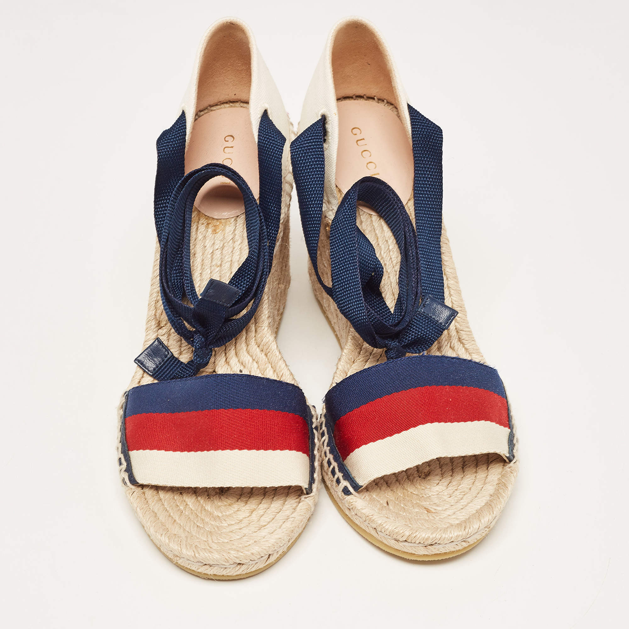 Gucci lilibeth convertible shop logo espadrille