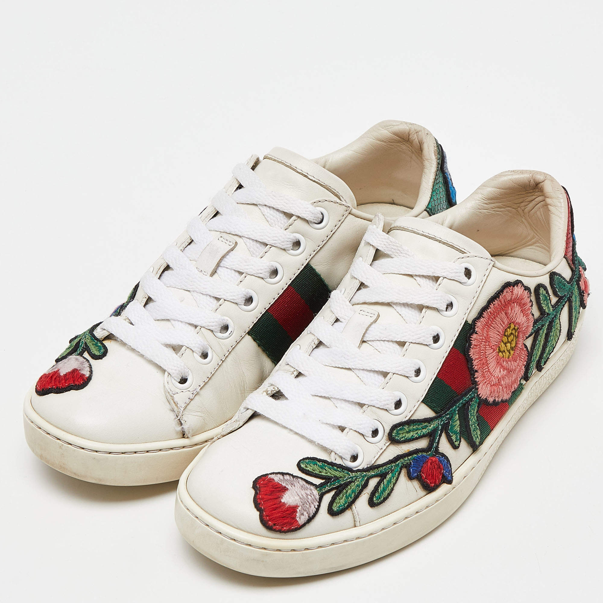 Gucci sneakers strass hotsell