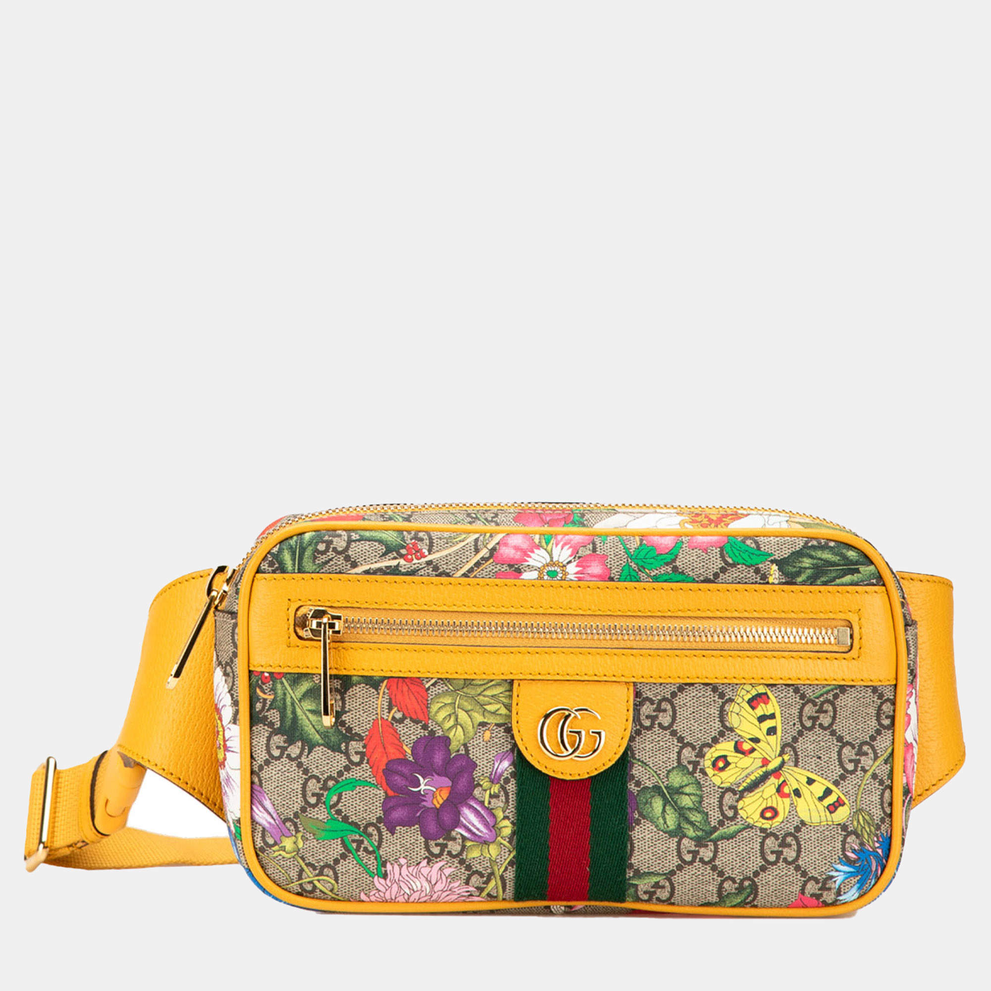 Gucci GG Supreme Flora Ophidia Belt Bag