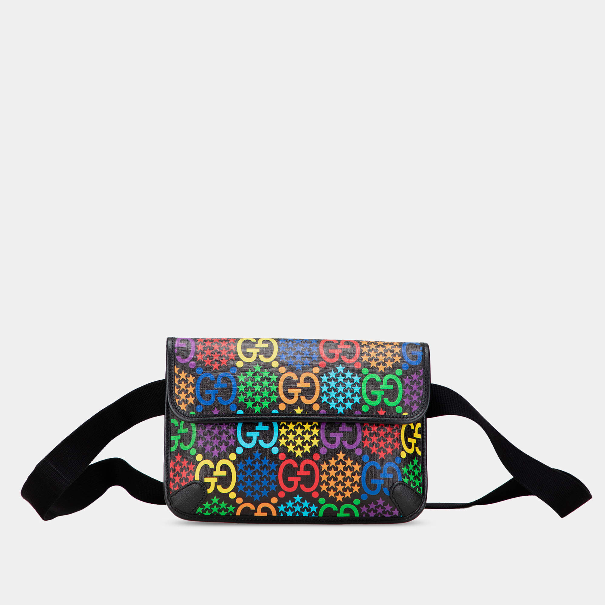 Pre Owned Gucci GG Supreme Psychedelic Belt Bag