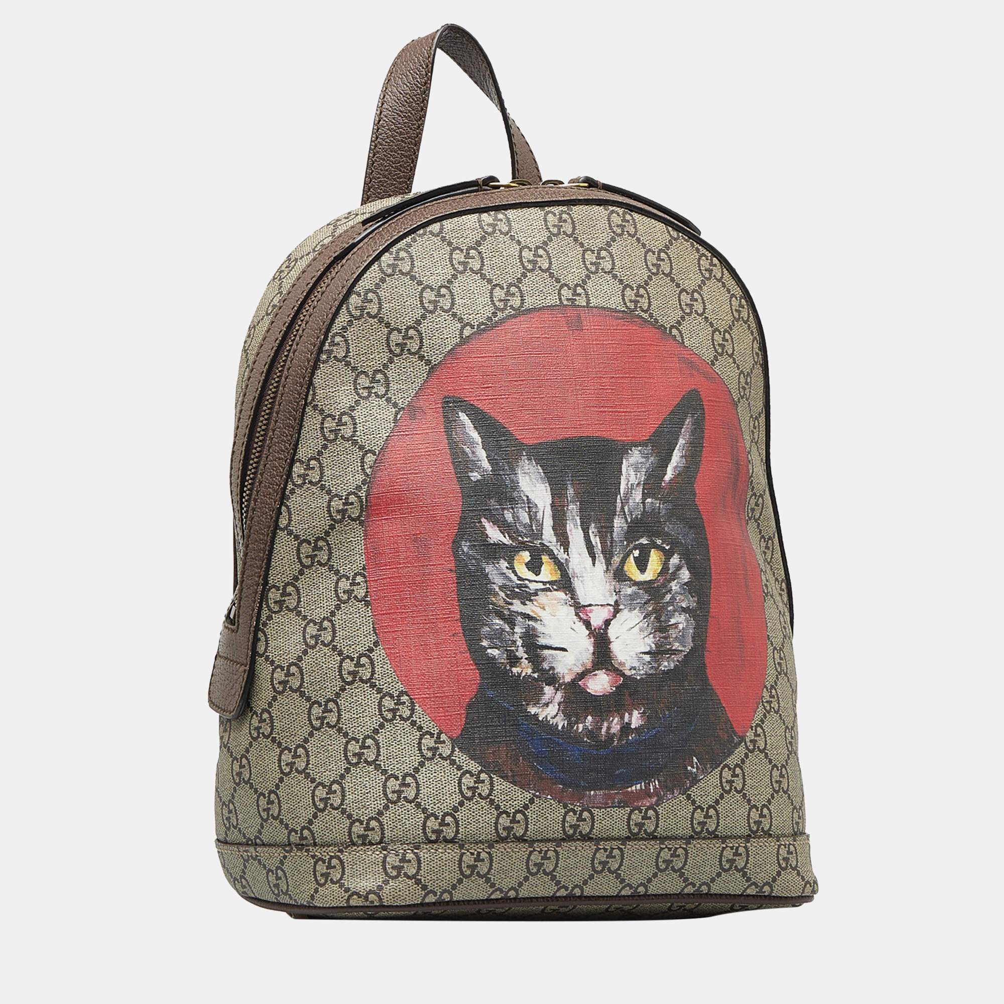 Gucci backpack with discount cat