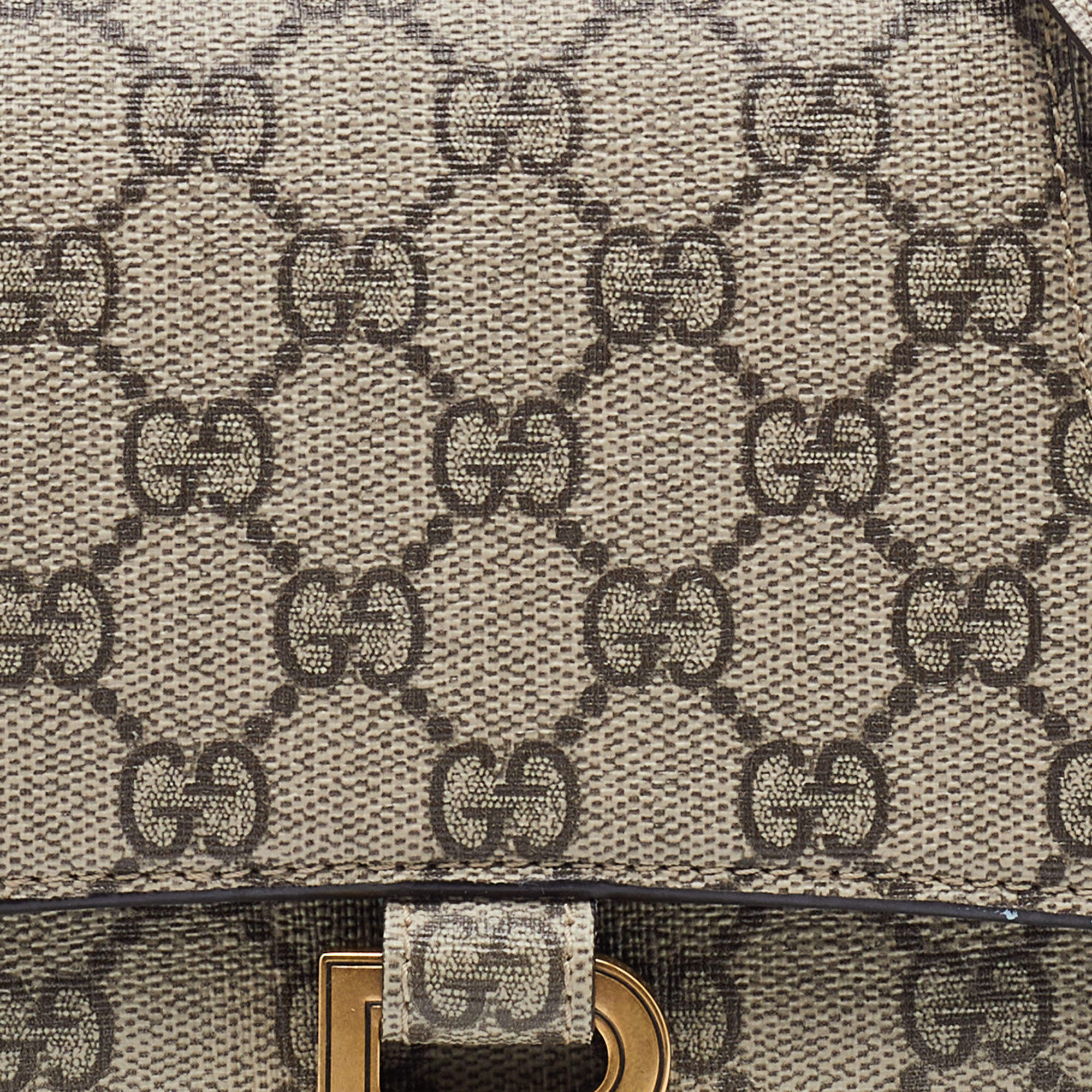 Hourglass cloth handbag Gucci X Balenciaga Beige in Cloth - 34159556