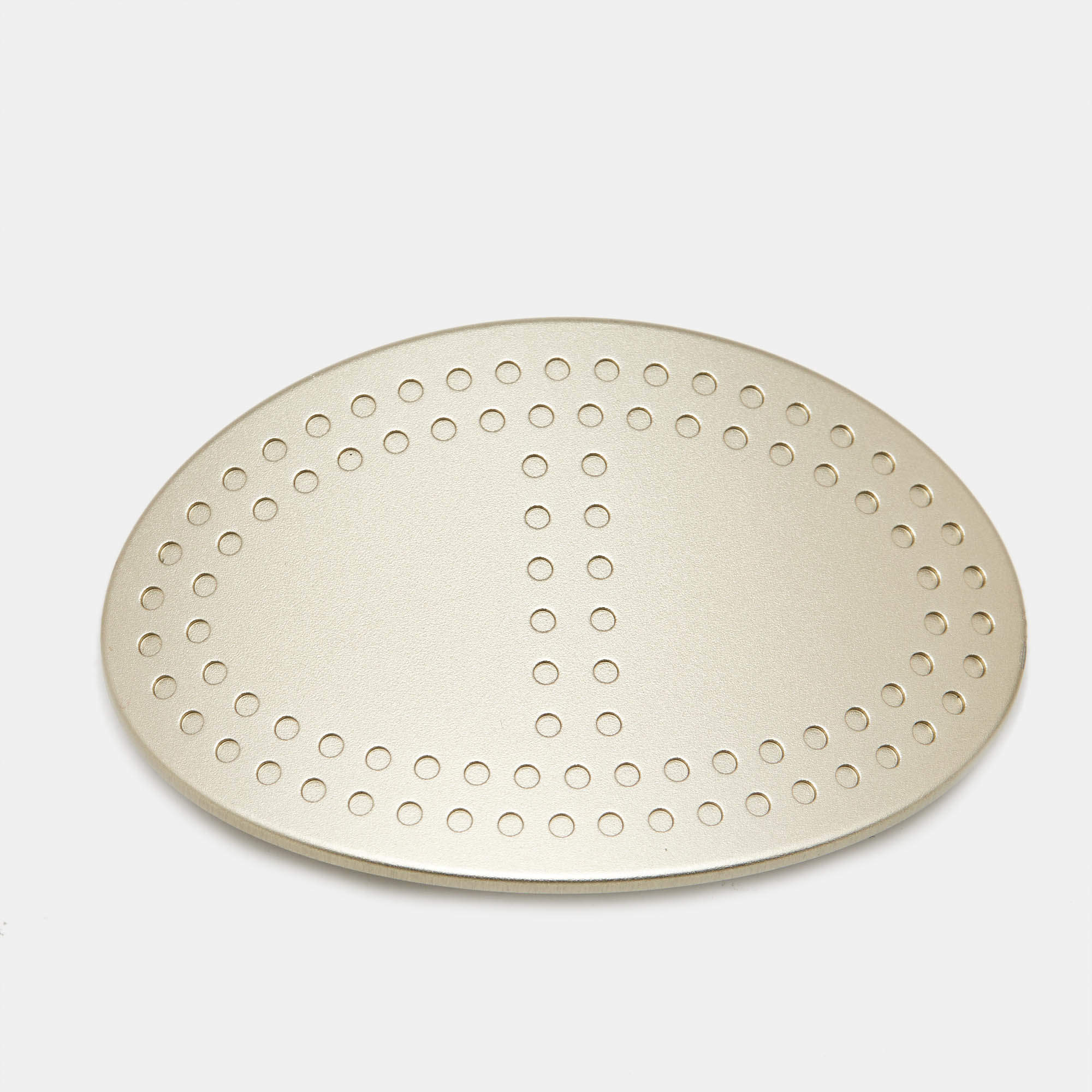 Pre Owned Hermès Chaine d'Ancre Two Tone Metal Hair Clip