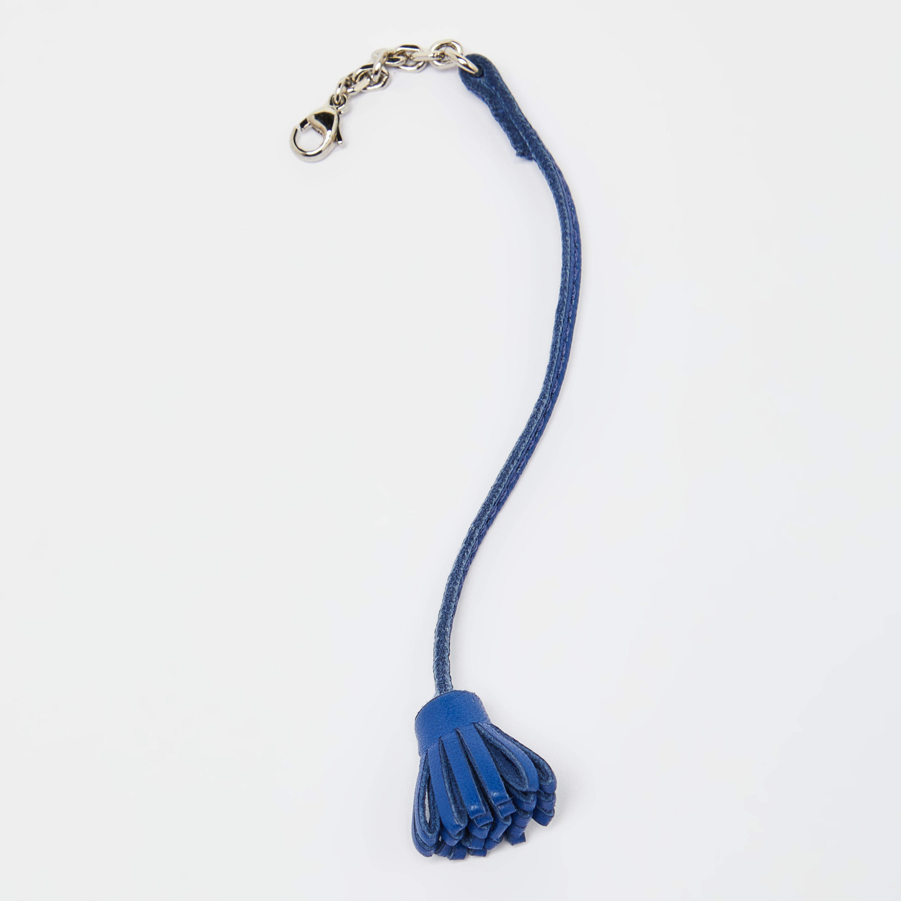 Hermes Bleu Electrique Leather Carmencita Page Marker