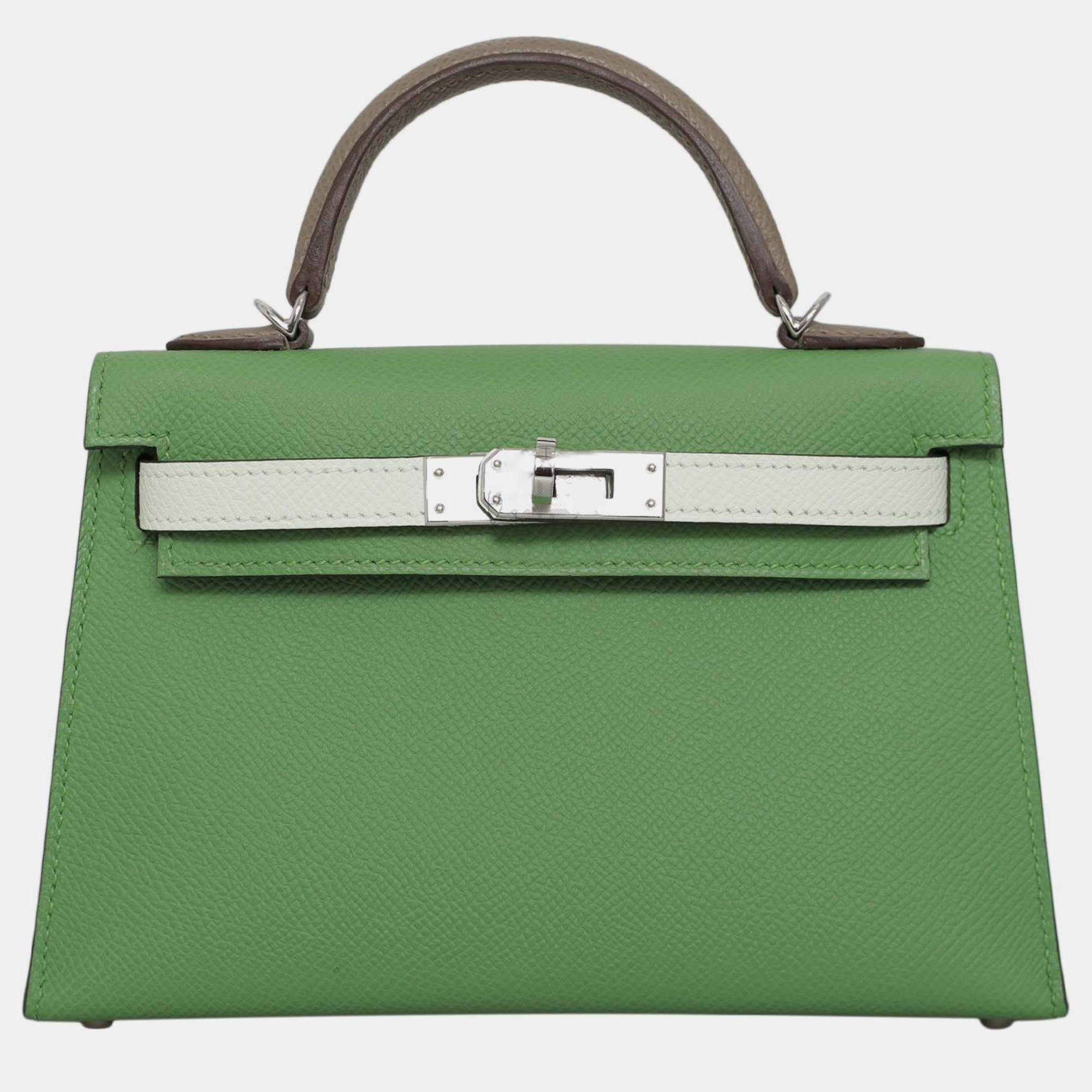 Hermes Tri-Color Mini Kelly Bag