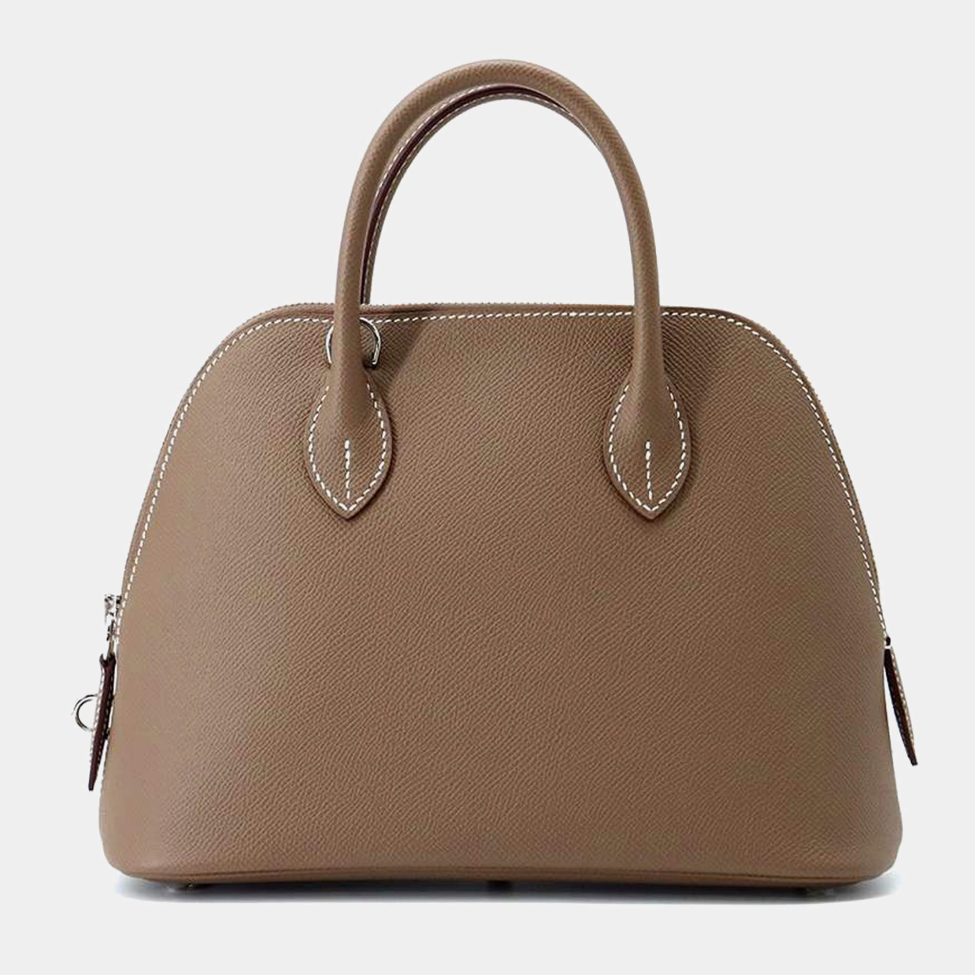 Hermes Etoupe Epsom Leather Bolide 1923 25 Shoulder Bag