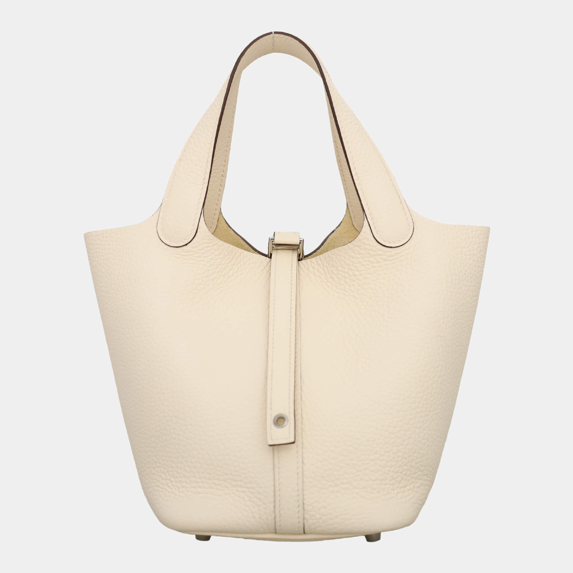Hermes Nata Clemence Leather Picotin Lock 18 Bag