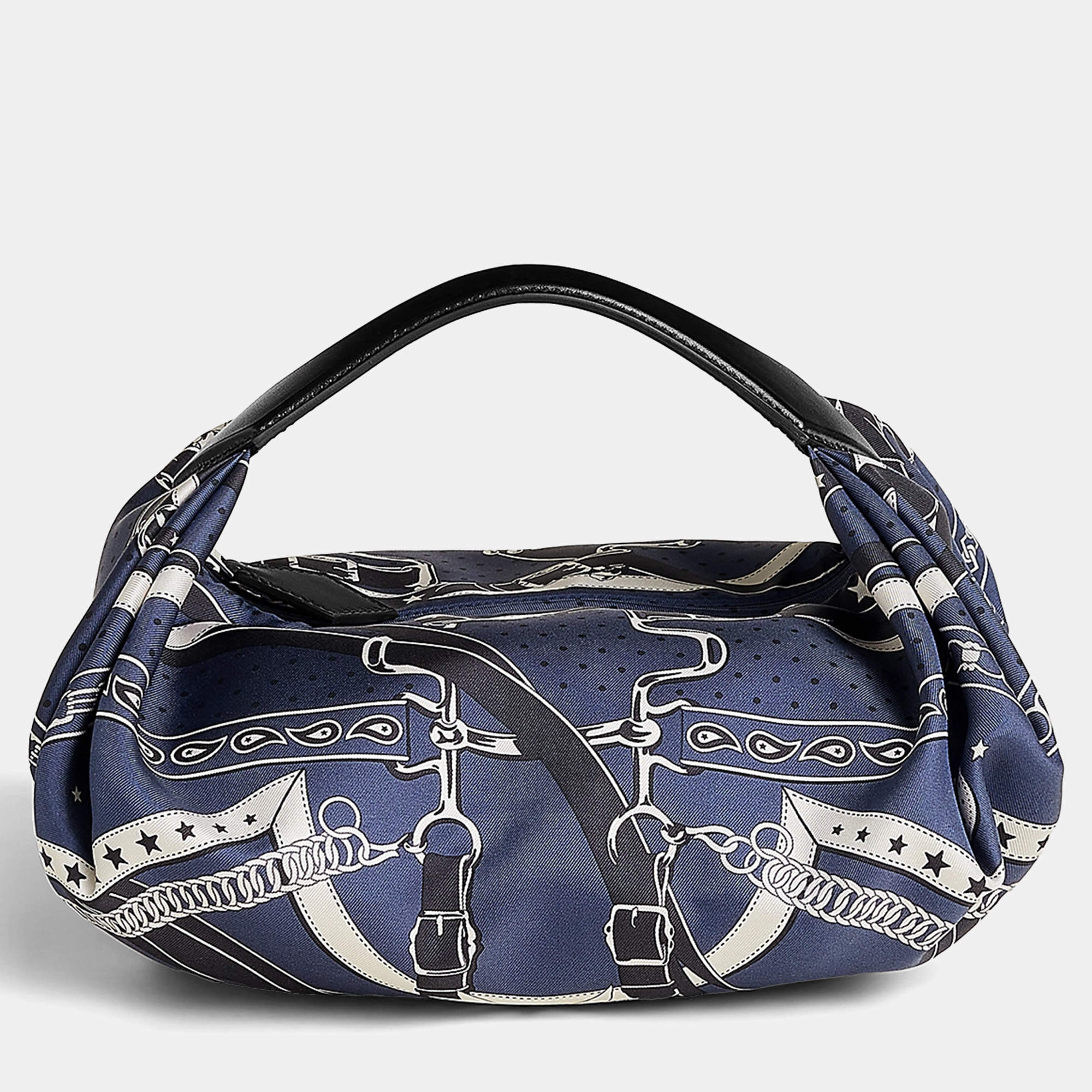Hermes Bleu Indigo Noir Balusoie bag