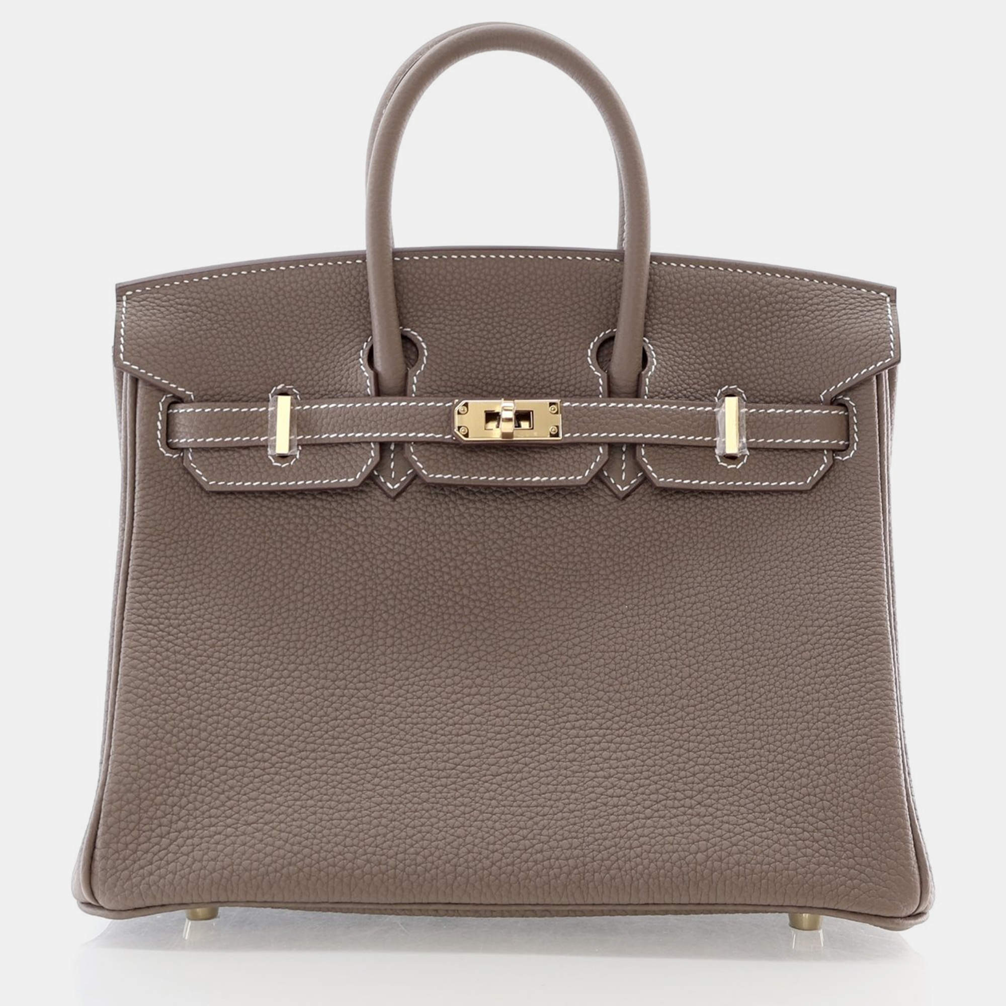 Hermes  Birkin 25 Etoupe Togo  Bag