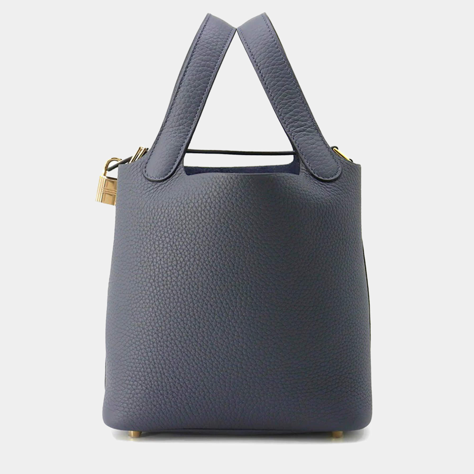Hermes Picotin Lock 18 Grimist Taurillon In Clemence Bag