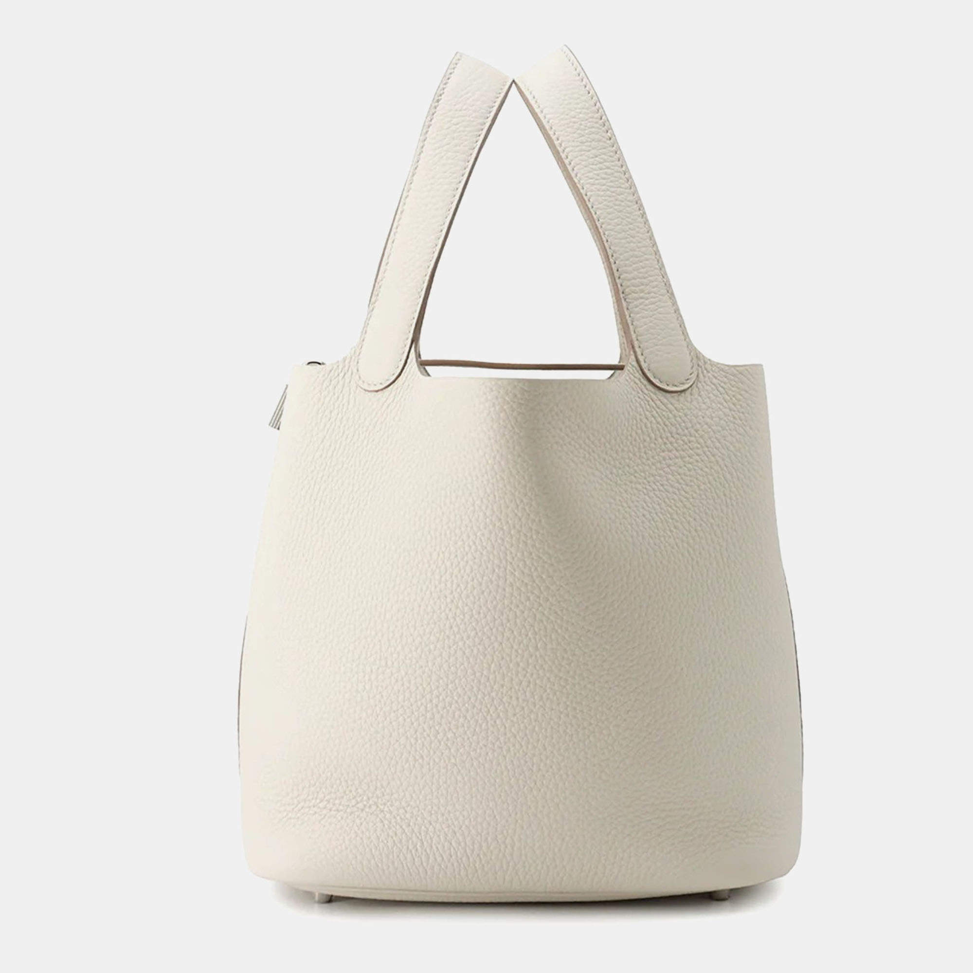 Hermes Picotin Lock Beton Taurillon Clemence Bag