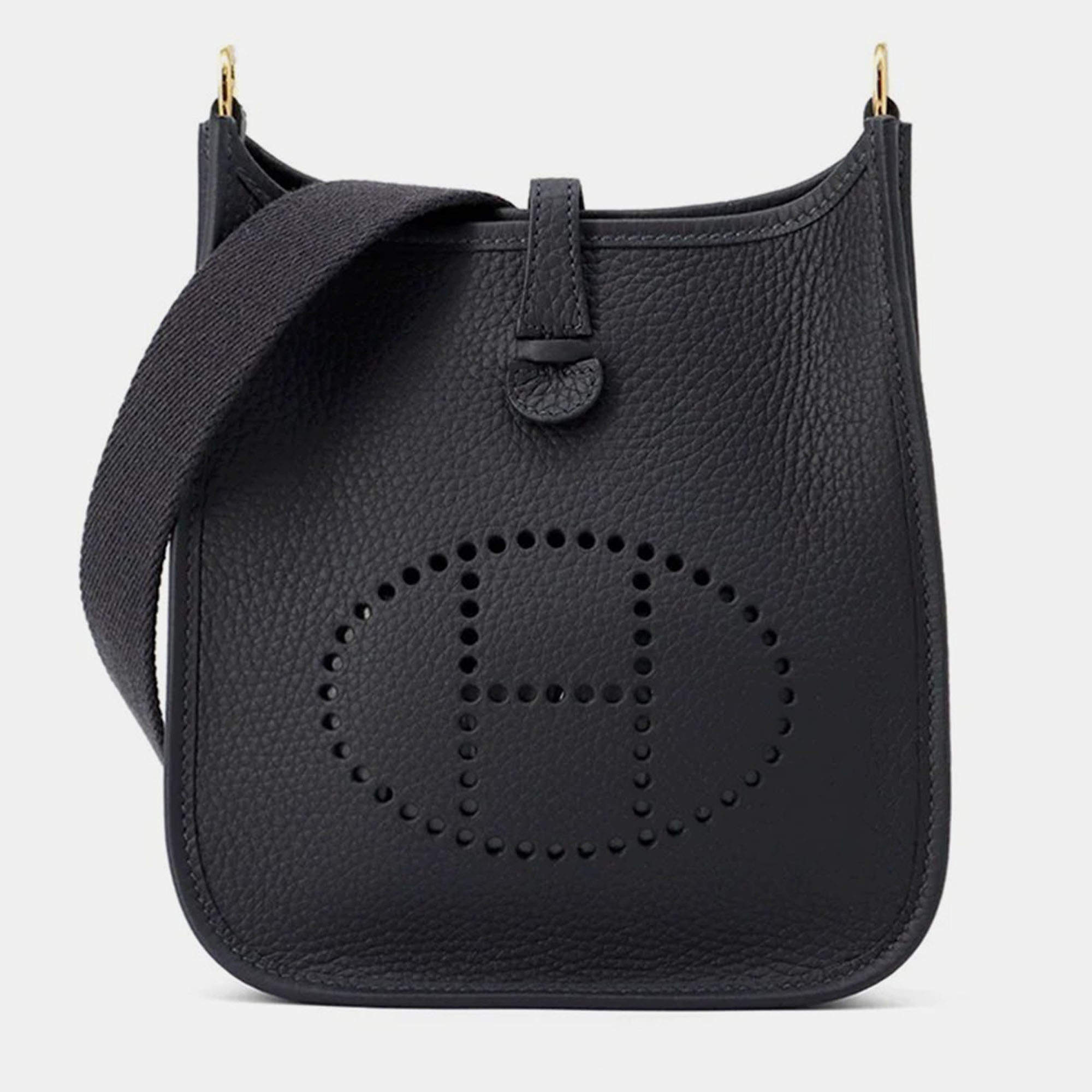 Pre Owned Hermes Evelyne Caban Taurillon Clemence Size TPM