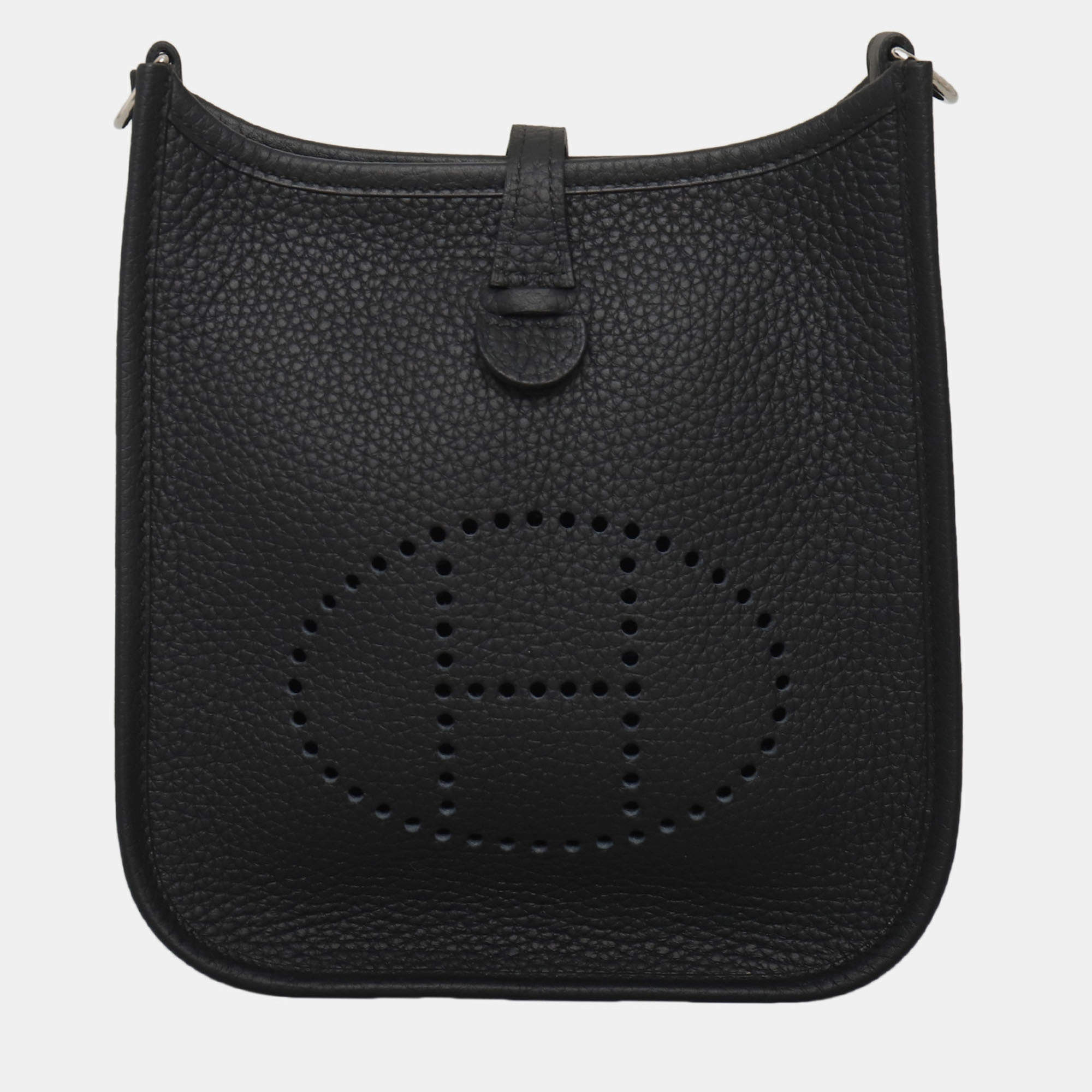 Pre Owned Hermes Mini Evelyne Bag With Amazone Strap