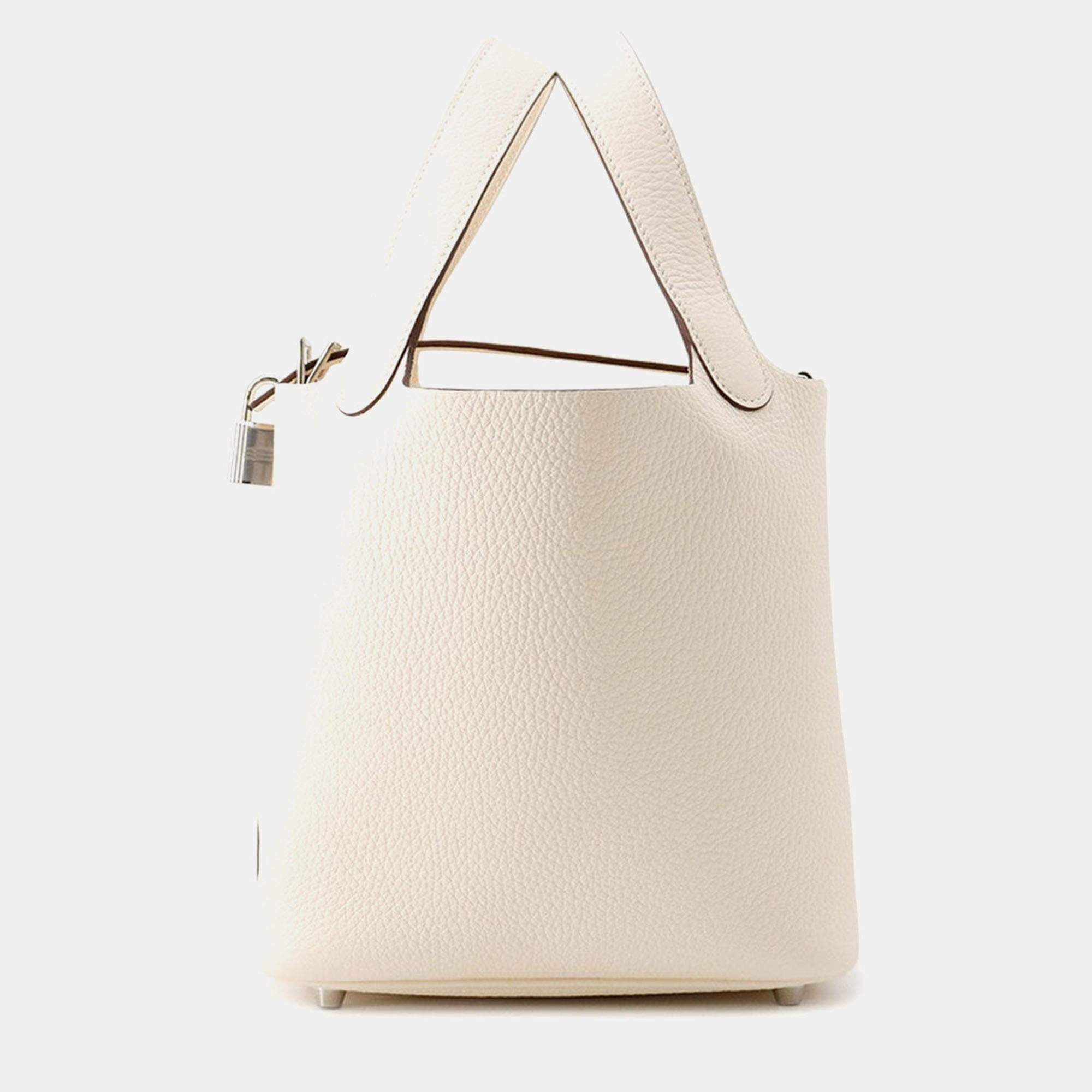 Pre Owned Hermes Picotin Lock Nata Taurillon Clemence PM