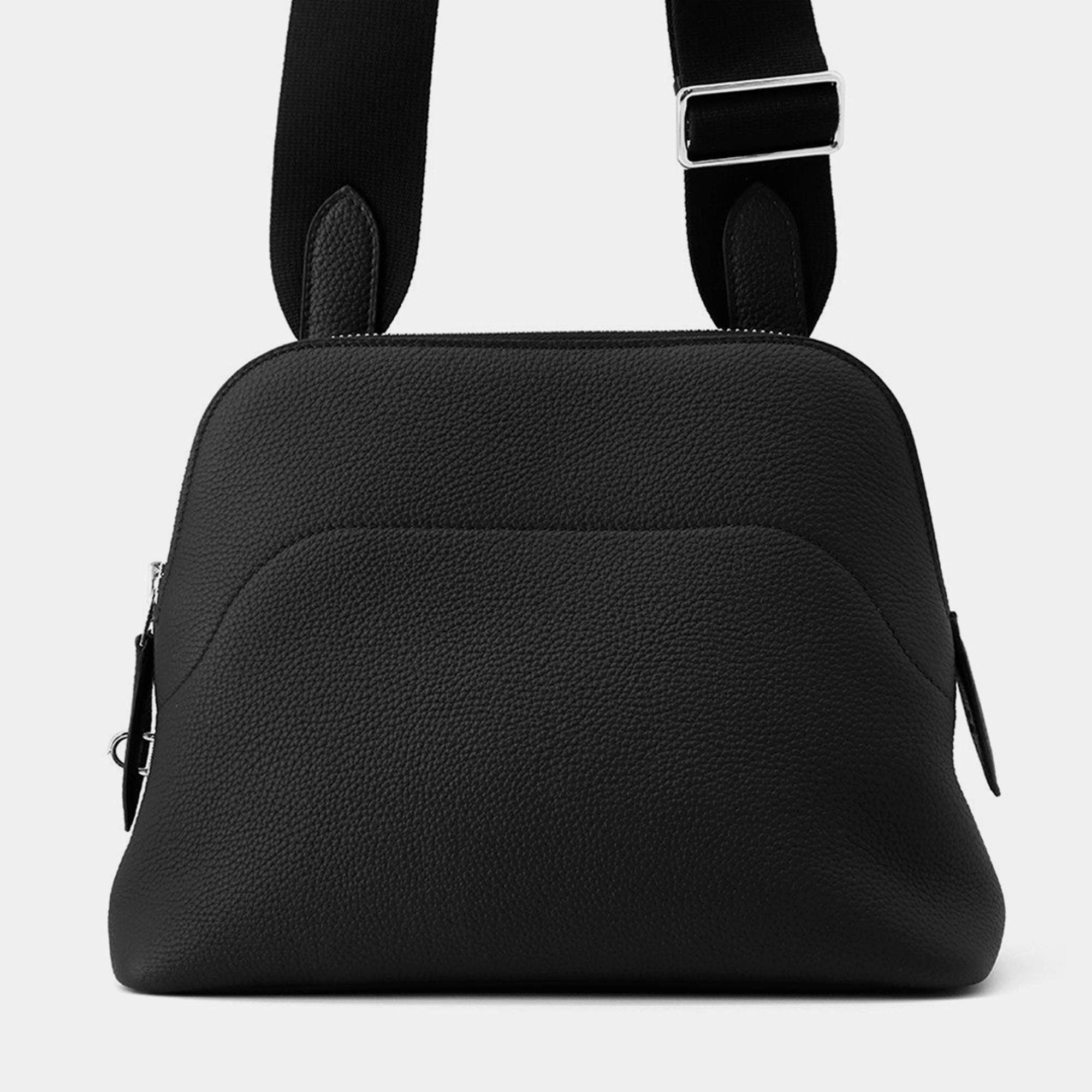 مملوكة مسبقًا Hermes Bolide Messenger Black Togo Leather