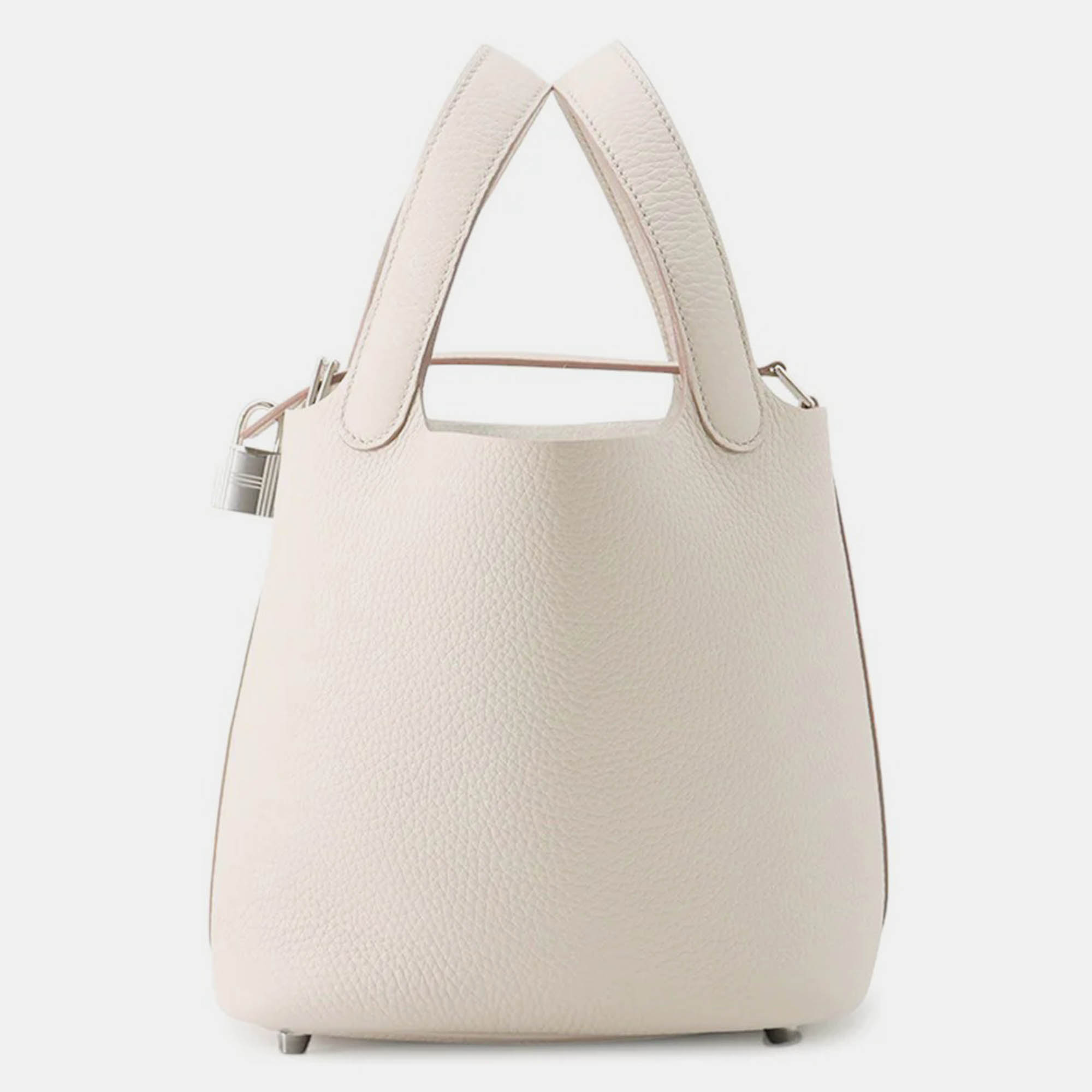 مملوكة مسبقًا Hermes Picotin Lock Beton Taurillon Clemence Size Pm