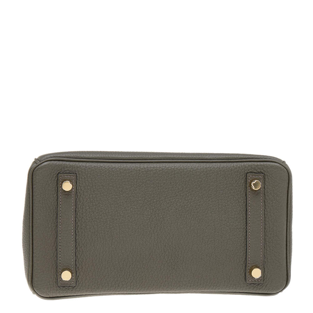 Hermes 50cm Vert de Gris Togo Leather - Lina Collections