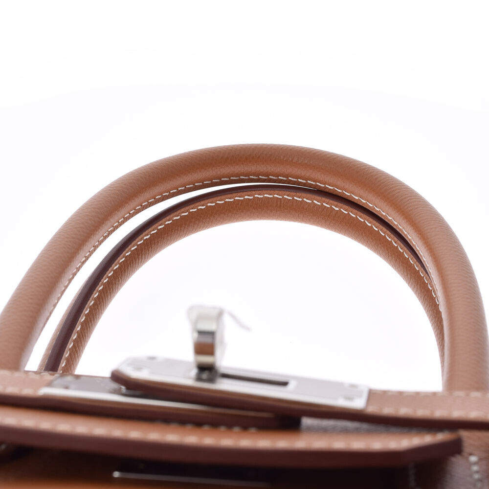 Birkin 50 leather handbag Hermès Brown in Leather - 33287380