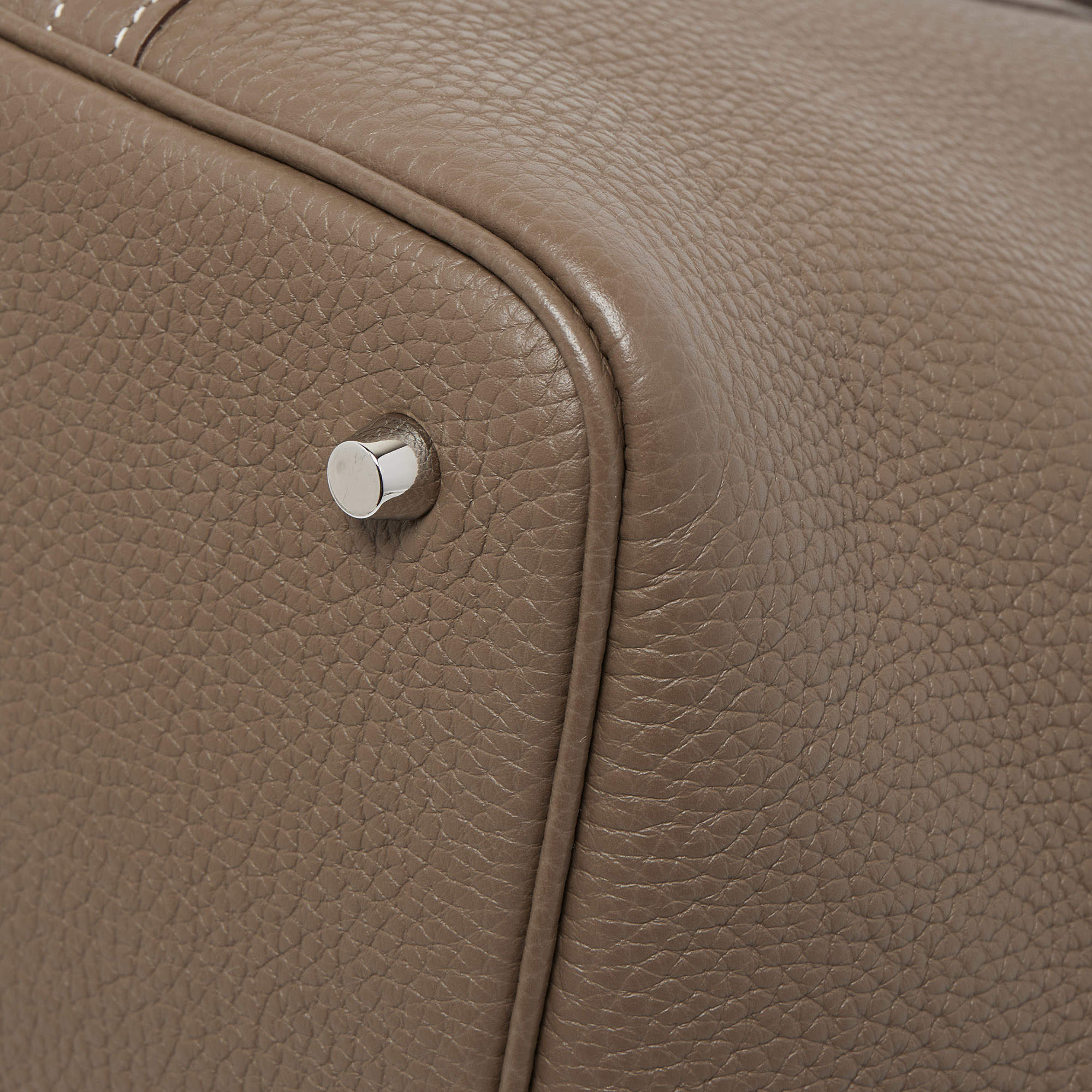 Hermès Hermes Red Ostrich Skin Leather Picotin Lock 22 Tote bag Exotic  leather ref.968422 - Joli Closet