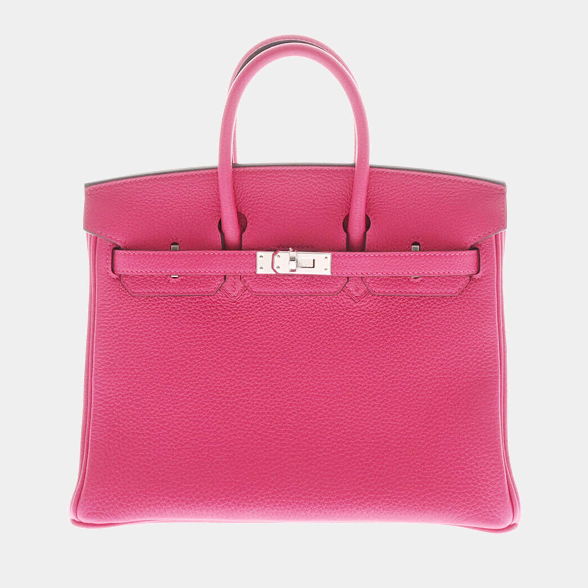 Hermes Pink Togo Leather Palladium Hardware Birkin 25 Bag Hermes | The ...