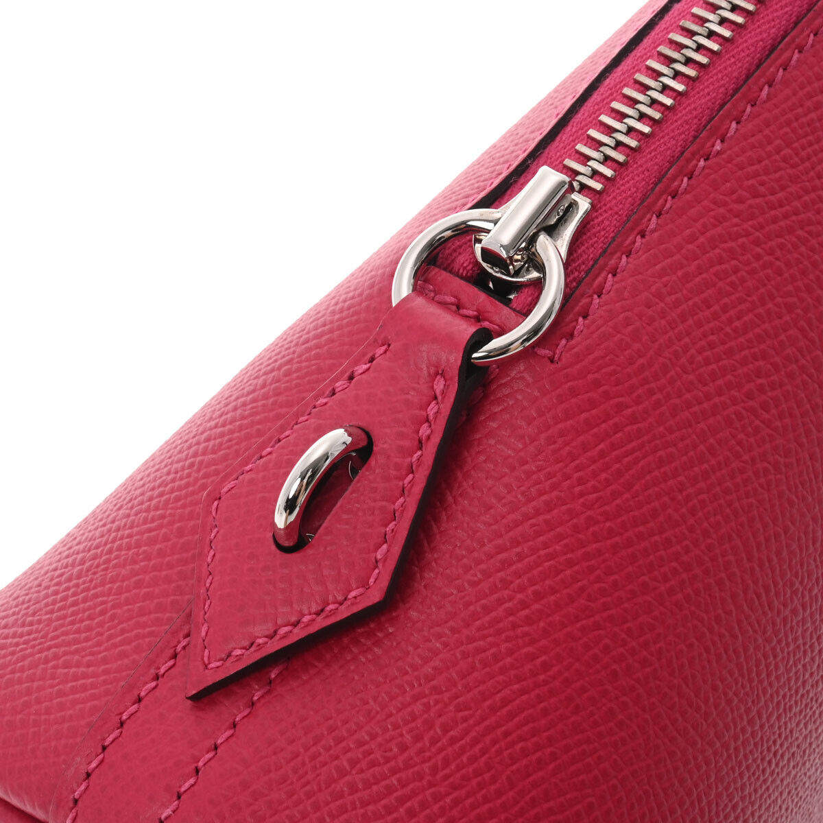 Hermes Bolide bag 1923 25 Pink Epsom leather Silver hardware